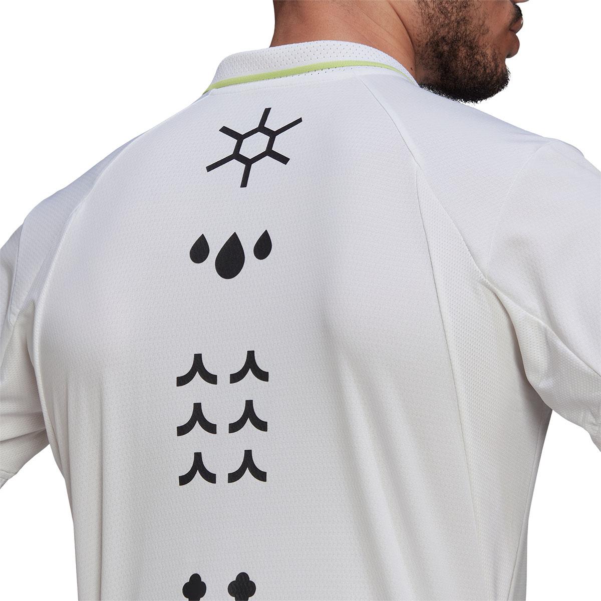 adidas Paris Freelift HRDY Tennis Polo T-skjorte Herre 000/White
