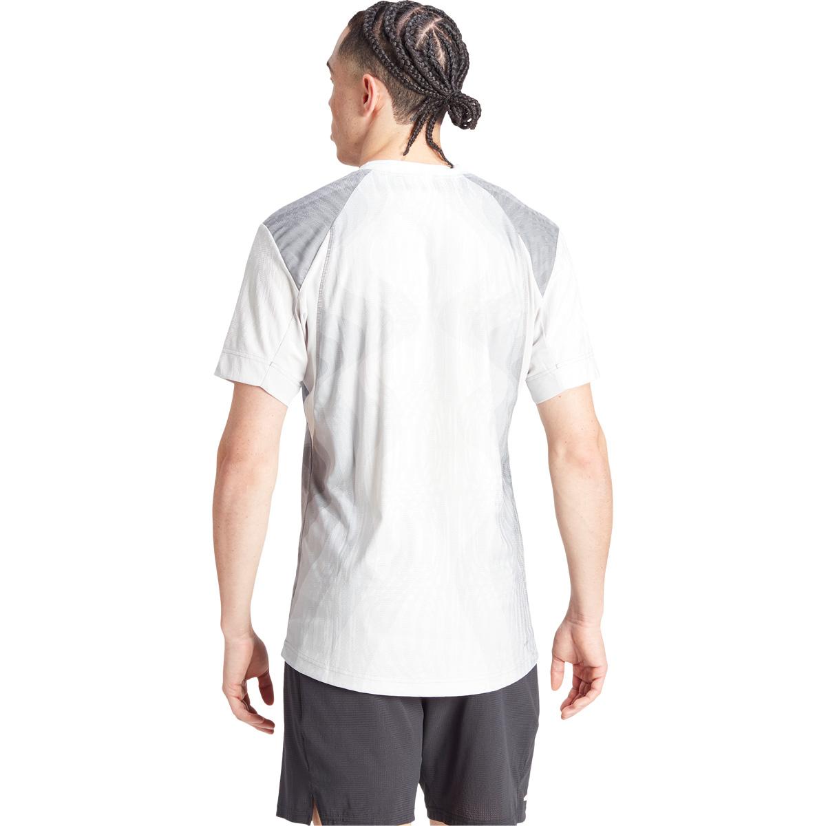adidas Freelift Pro Padel T-skjorte Herre Grey/White