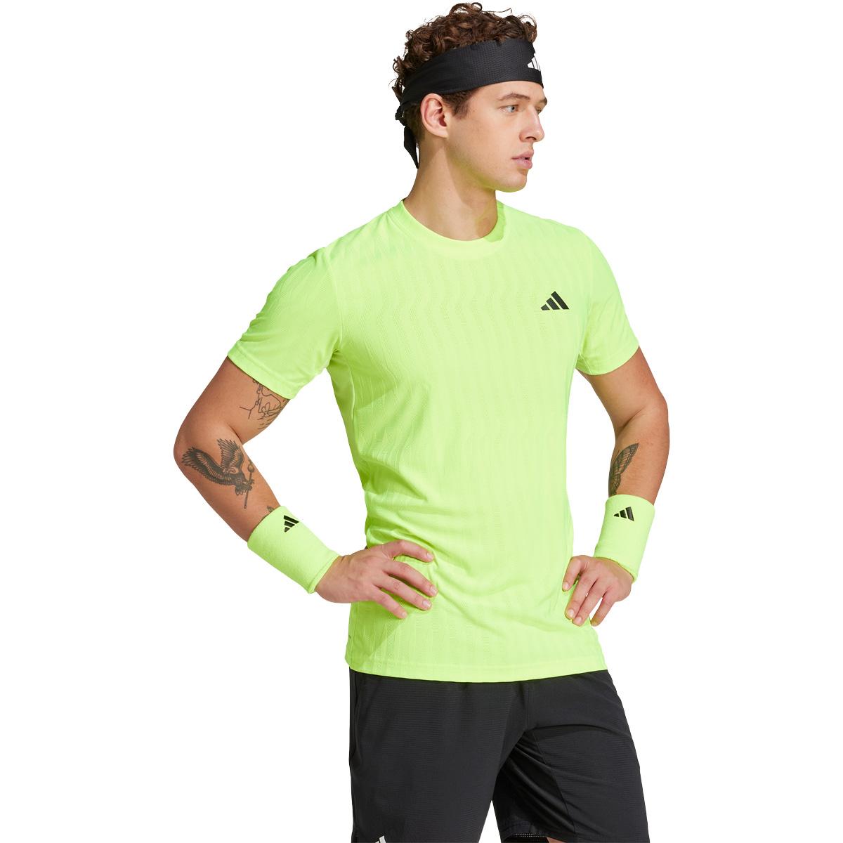 adidas Freelift Tennis T-skjorte Herre Neo Green