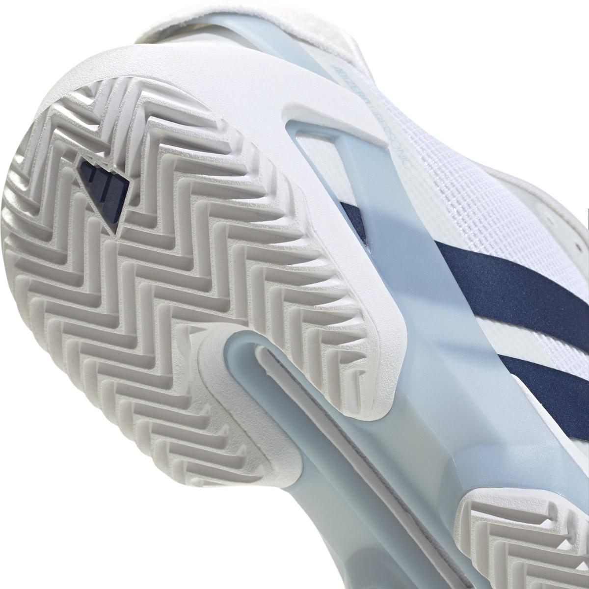 adidas Adizero Ubersonic 5 Tennissko Dame White/Navy