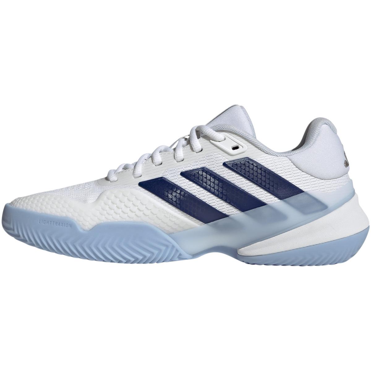 adidas Barricade 14 Clay Tennissko Dame White/Navy