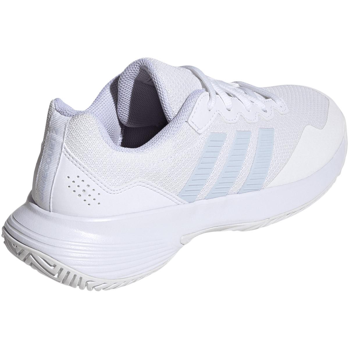 adidas Gamecourt 2 Tennissko Dame White/Blue