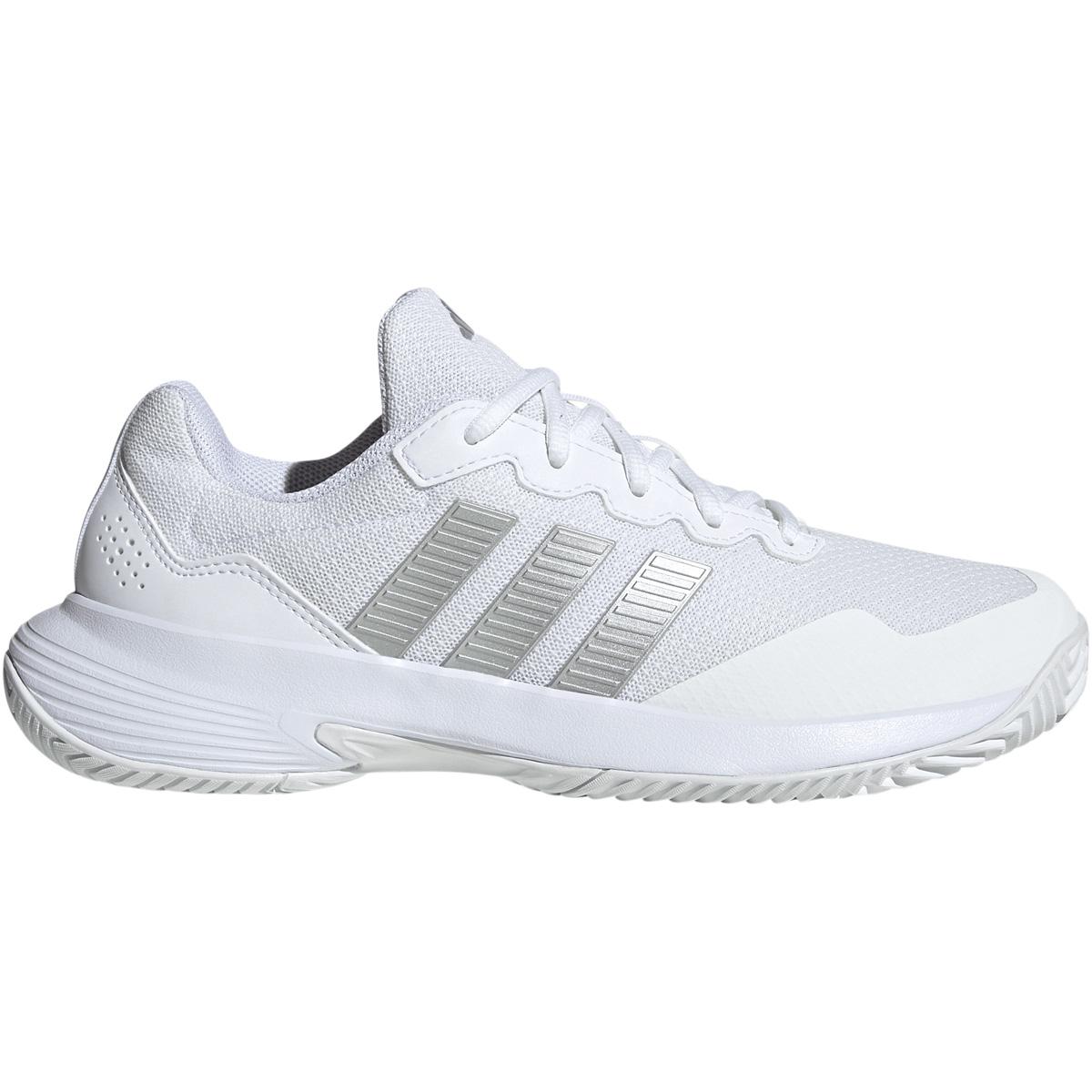 adidas Gamecourt 2 Tennissko Dame White/Silver