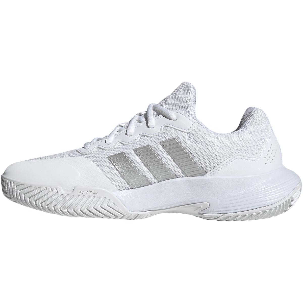 adidas Gamecourt 2 Tennissko Dame White/Silver