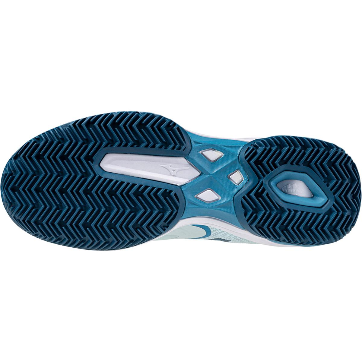 Mizuno Wave Exceed Light 2 CC Tennissko Dame Blue Glow/Moroccan Blue/Blue T