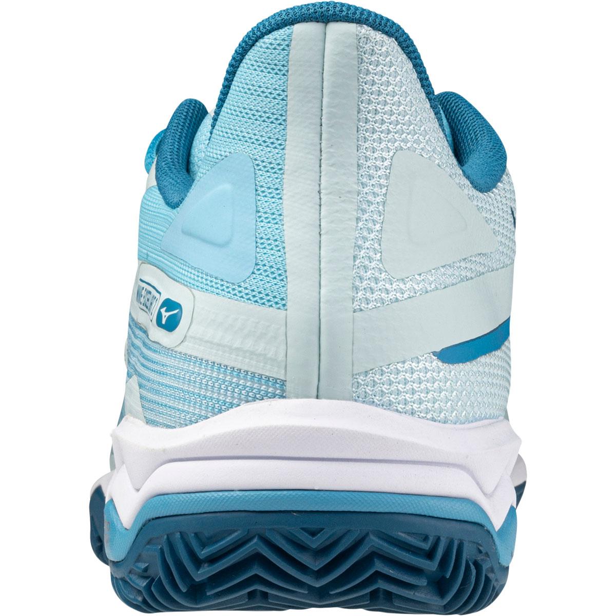 Mizuno Wave Exceed Light 2 CC Tennissko Dame Blue Glow/Moroccan Blue/Blue T