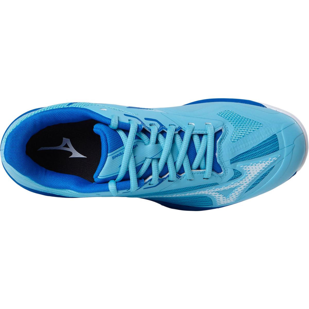 Mizuno Wave Exceed Light 2 CC Tennissko Dame Castlerock/Directorie Blue/Bla