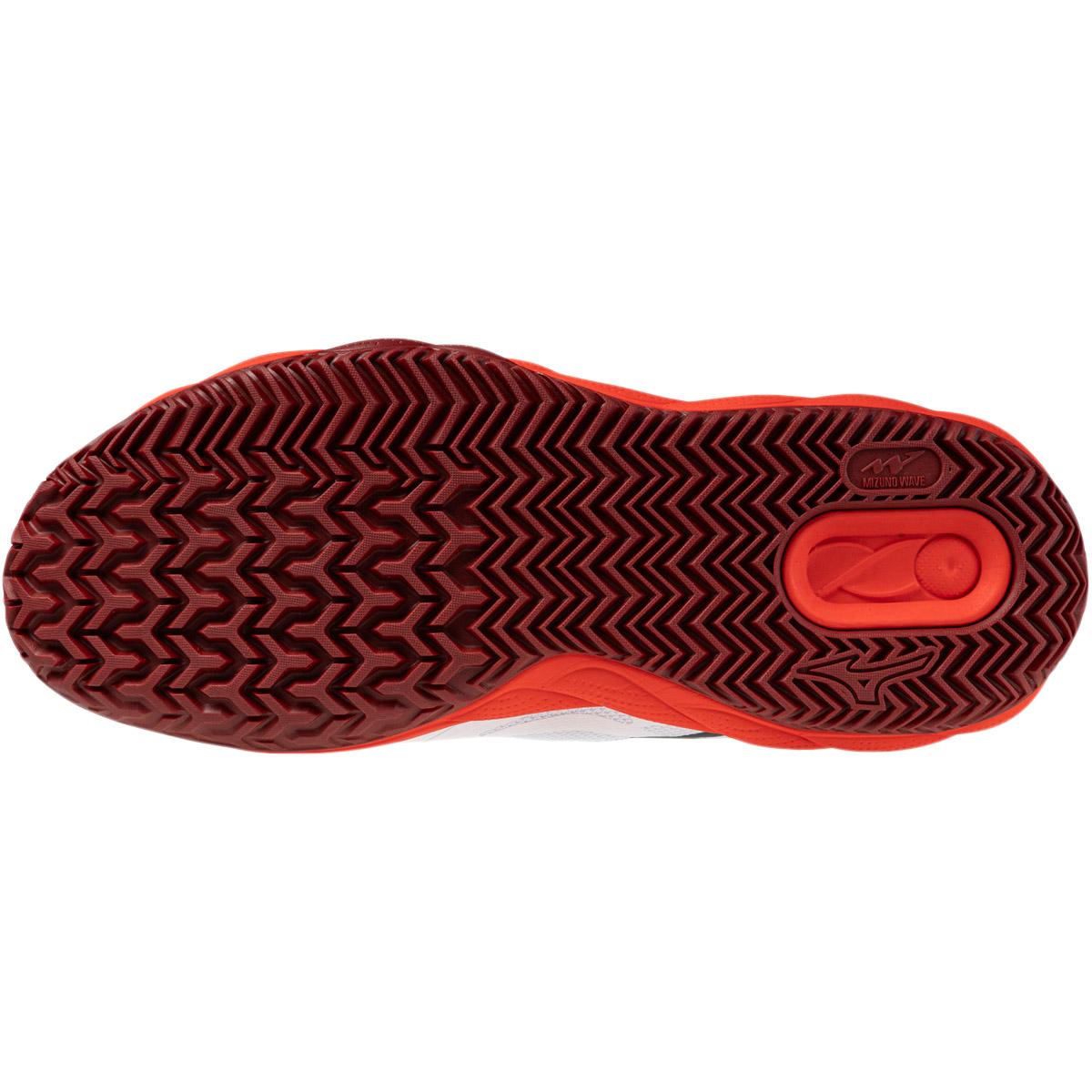 Mizuno Wave Enforce Court CC Tennissko Herre White/Red