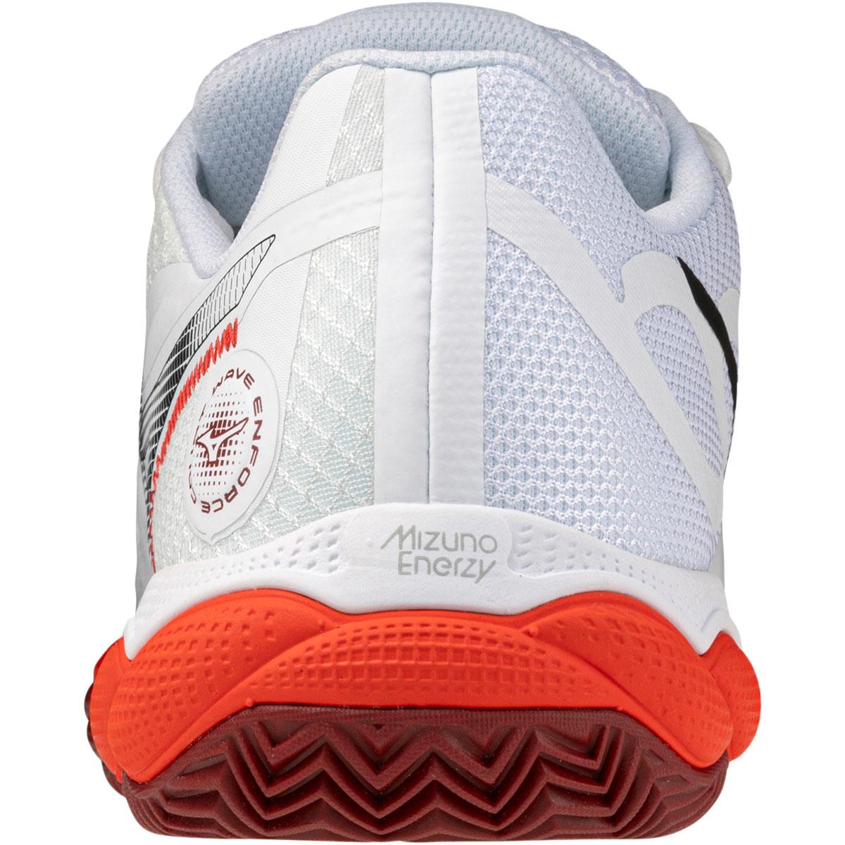 Mizuno Wave Enforce Court CC Tennissko Herre White/Red
