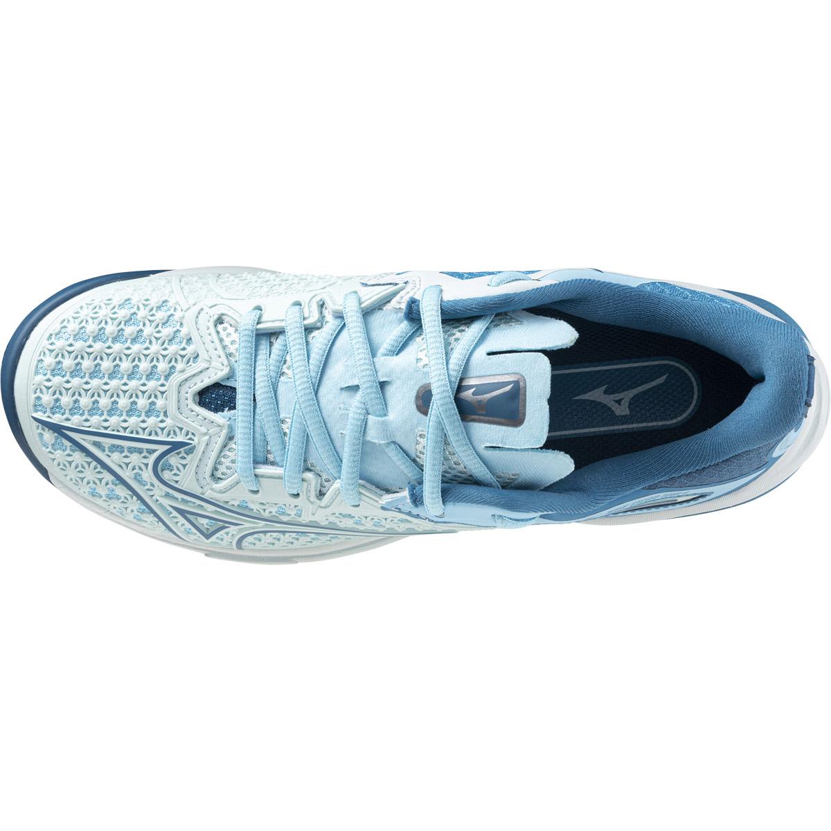 Mizuno Wave Exceed Tour 6 CC Tennissko Dame Blue Glow/Saxony Blue/Moroccan
