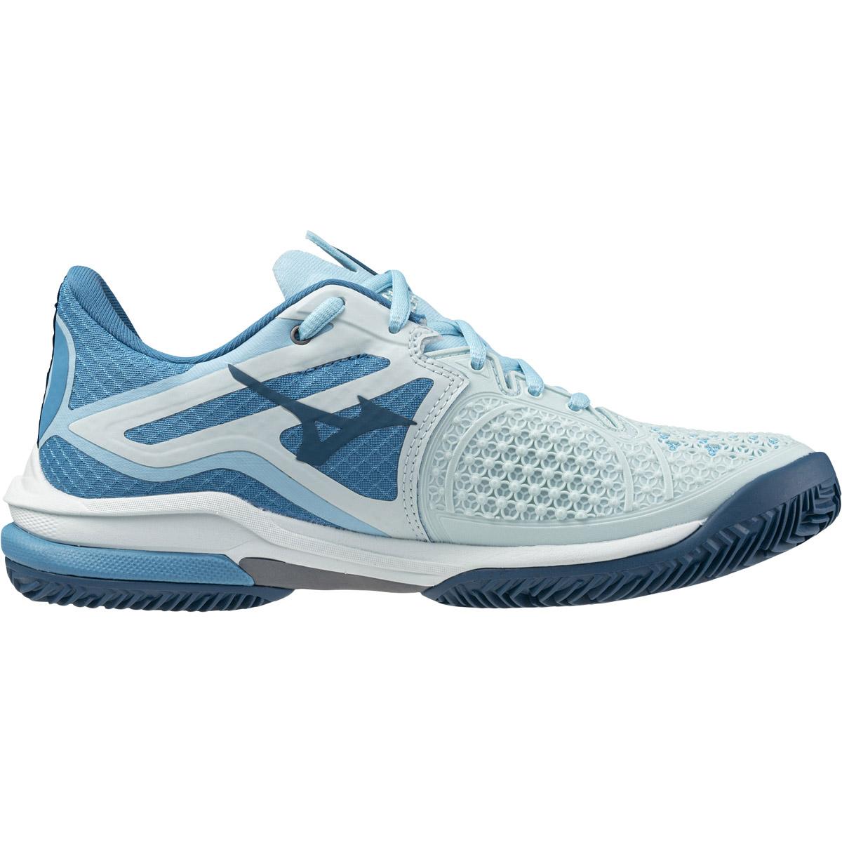 Mizuno Wave Exceed Tour 6 CC Tennissko Dame Blue Glow/Saxony Blue/Moroccan