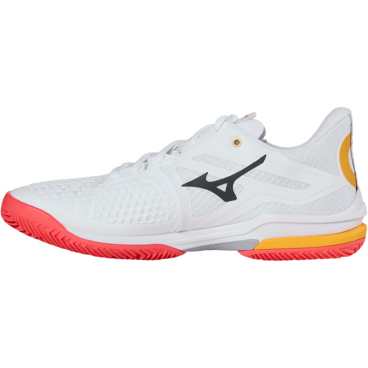 Mizuno Wave Exceed Tour 6 CC Tennissko Dame White/Orange