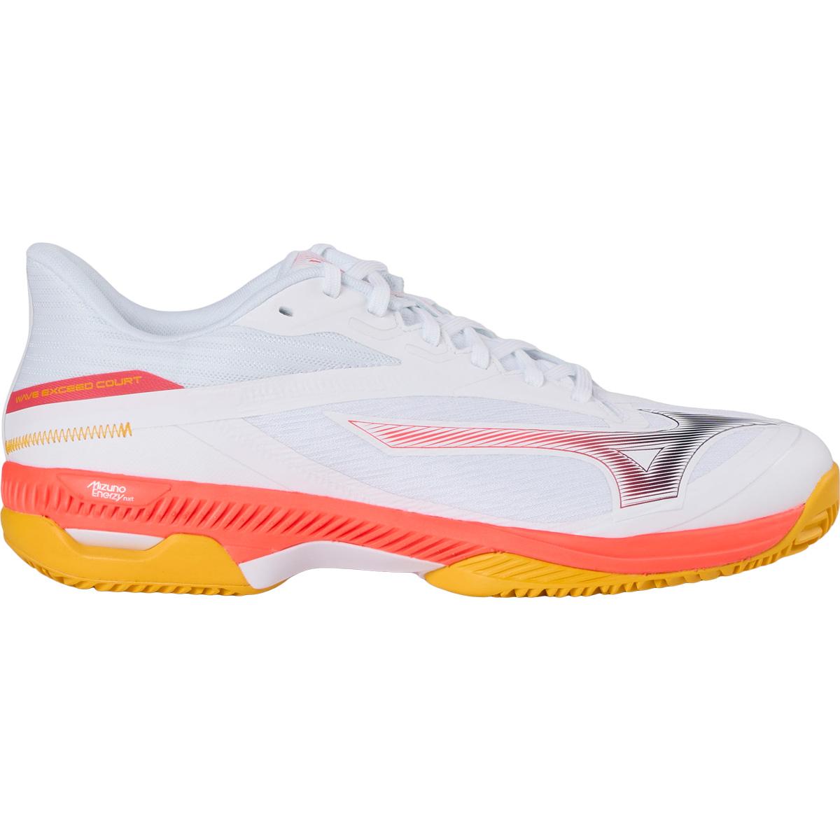 Mizuno Wave Exceed Court CC Tennissko Herre White