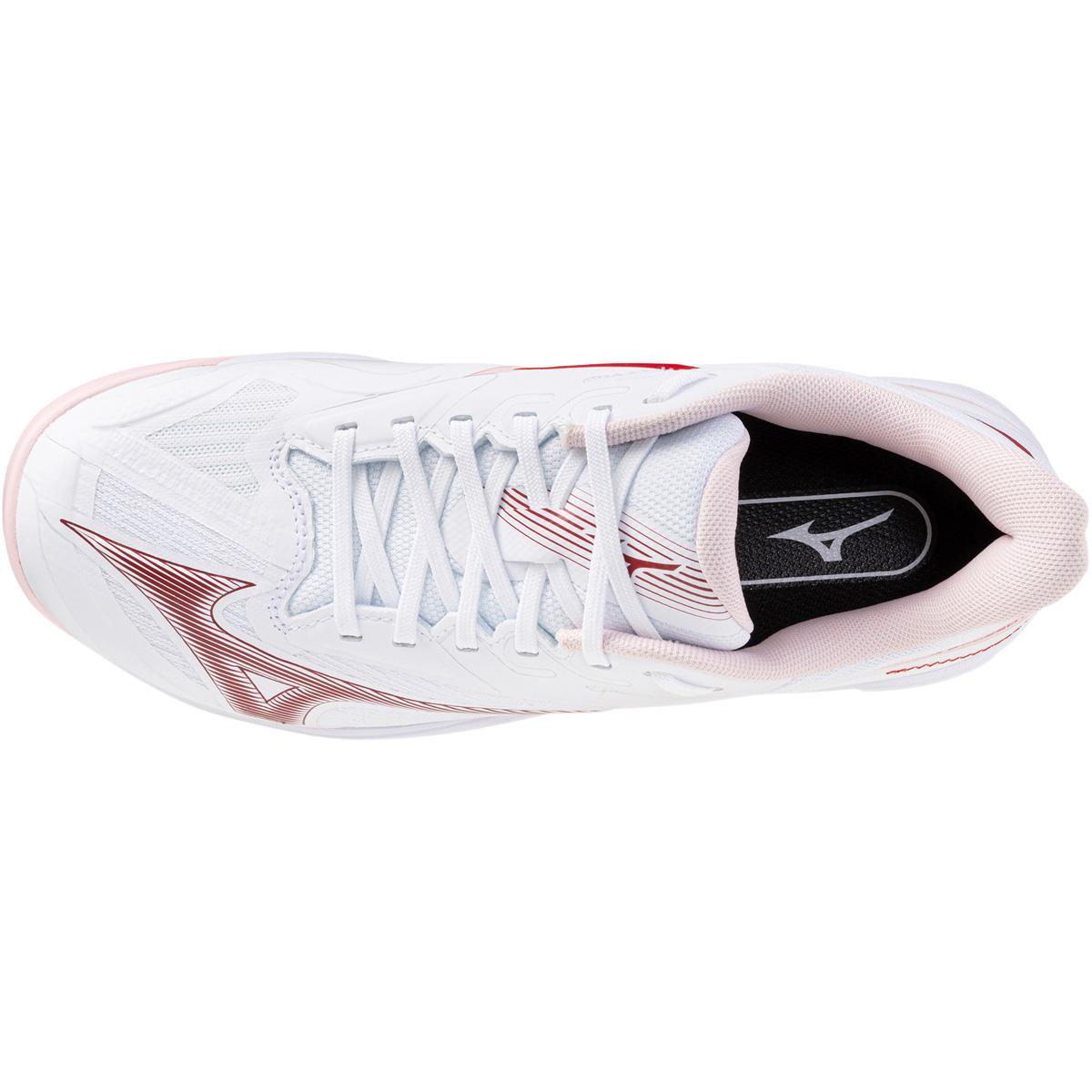 Mizuno Wave Exceed Court CC Tennissko Dame White/Rose