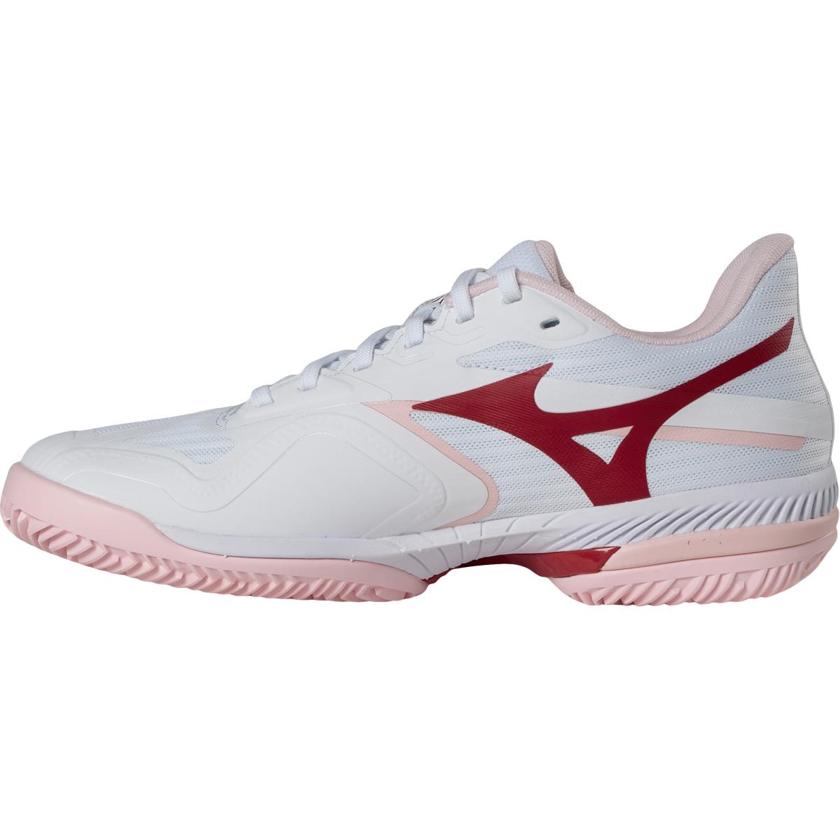 Mizuno Wave Exceed Court CC Tennissko Dame White/Rose