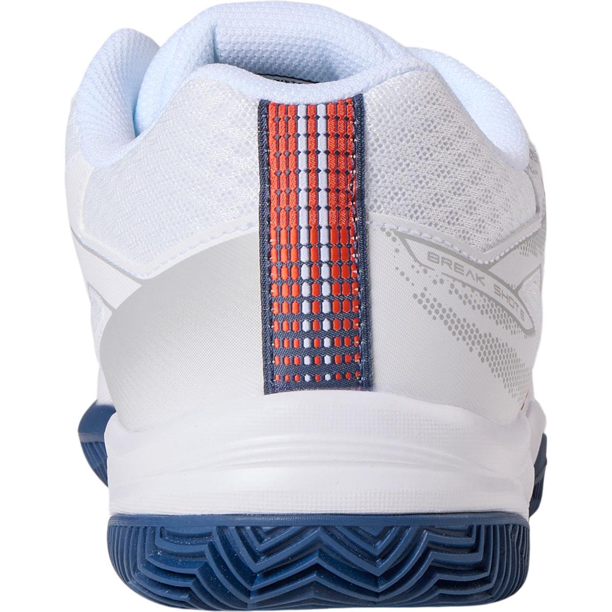 Mizuno Break Shot 5 CC Tennissko Herre White/Orange.com/Insignia Blue