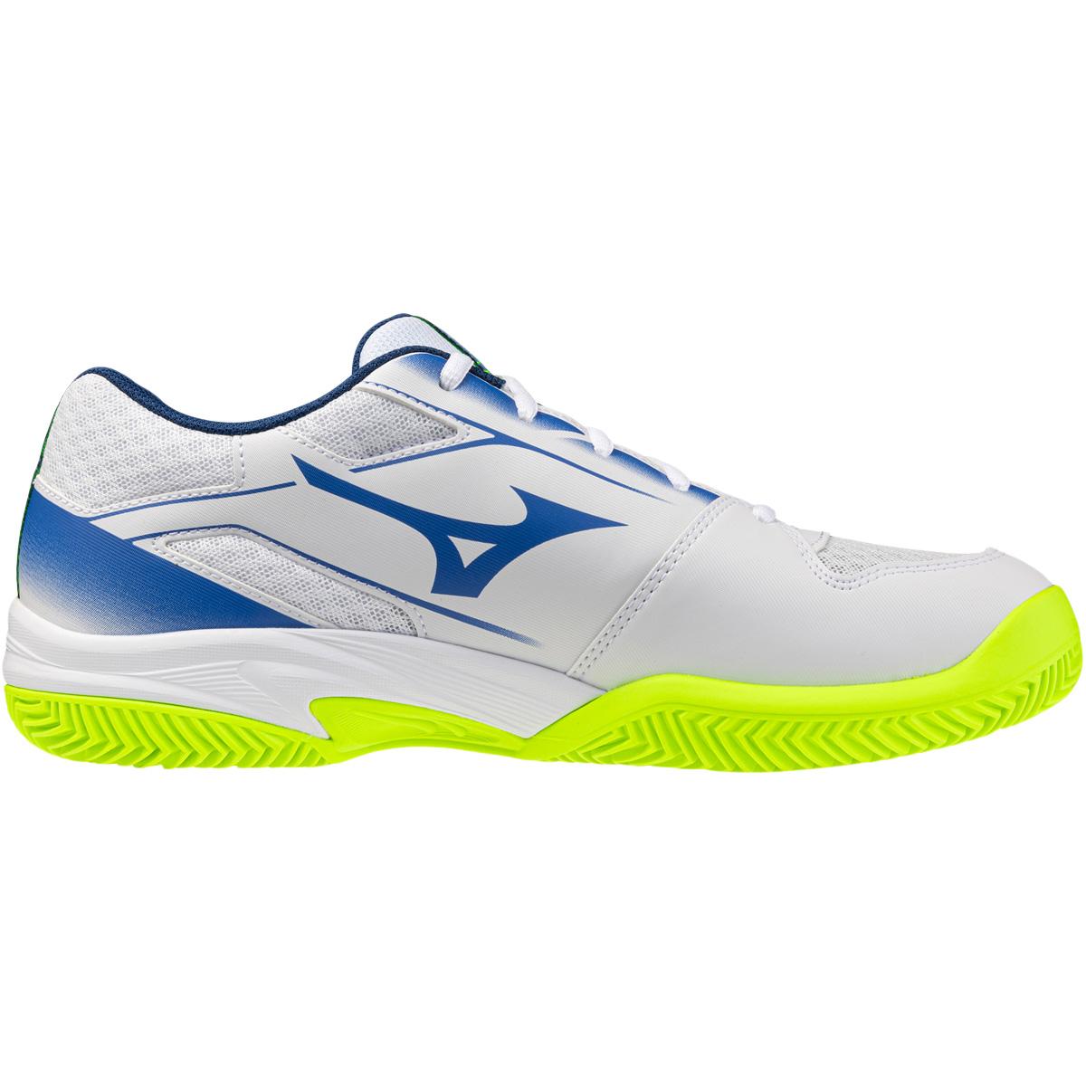 Mizuno Break Shot 5 CC Tennissko Herre White/Blue