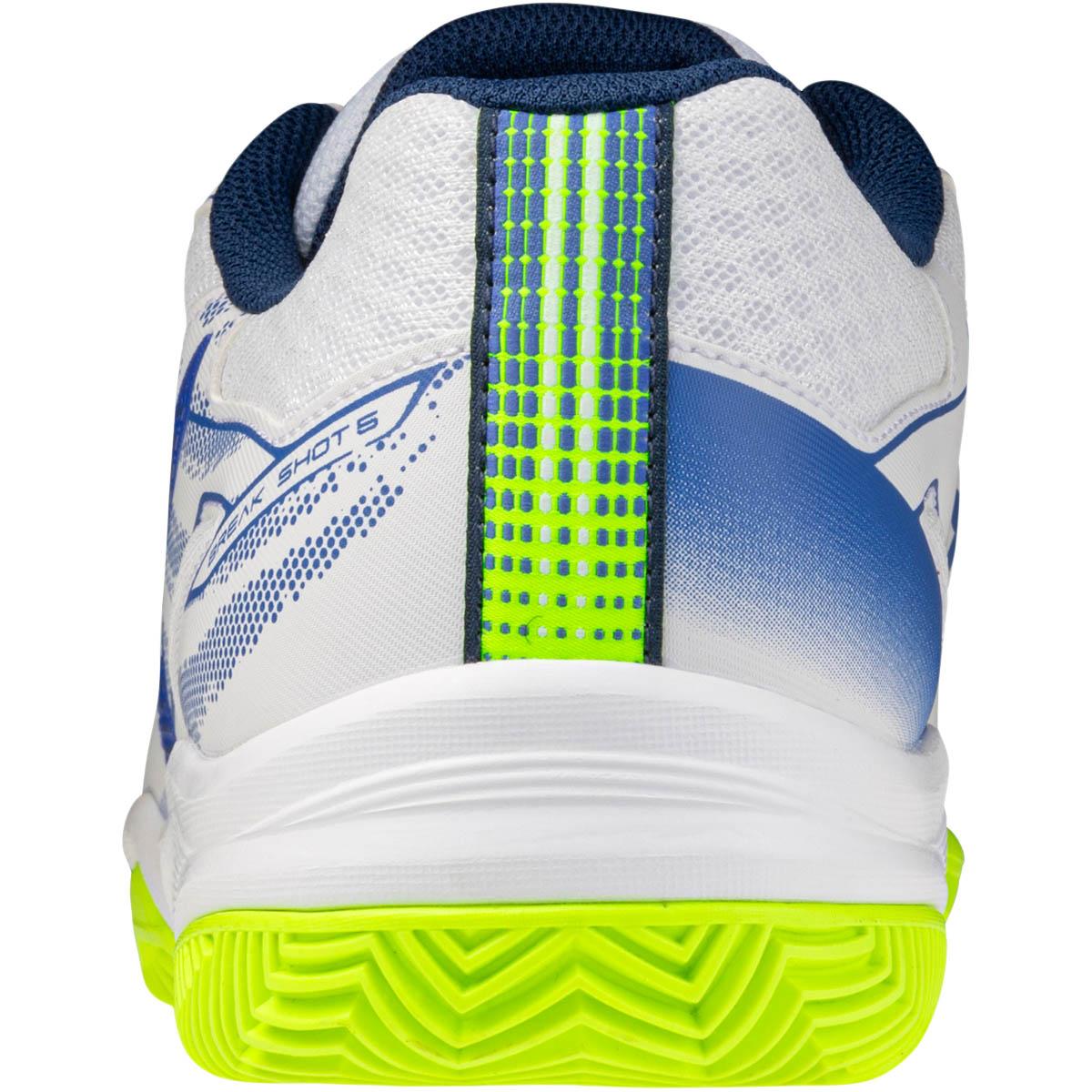 Mizuno Break Shot 5 CC Tennissko Herre White/Blue