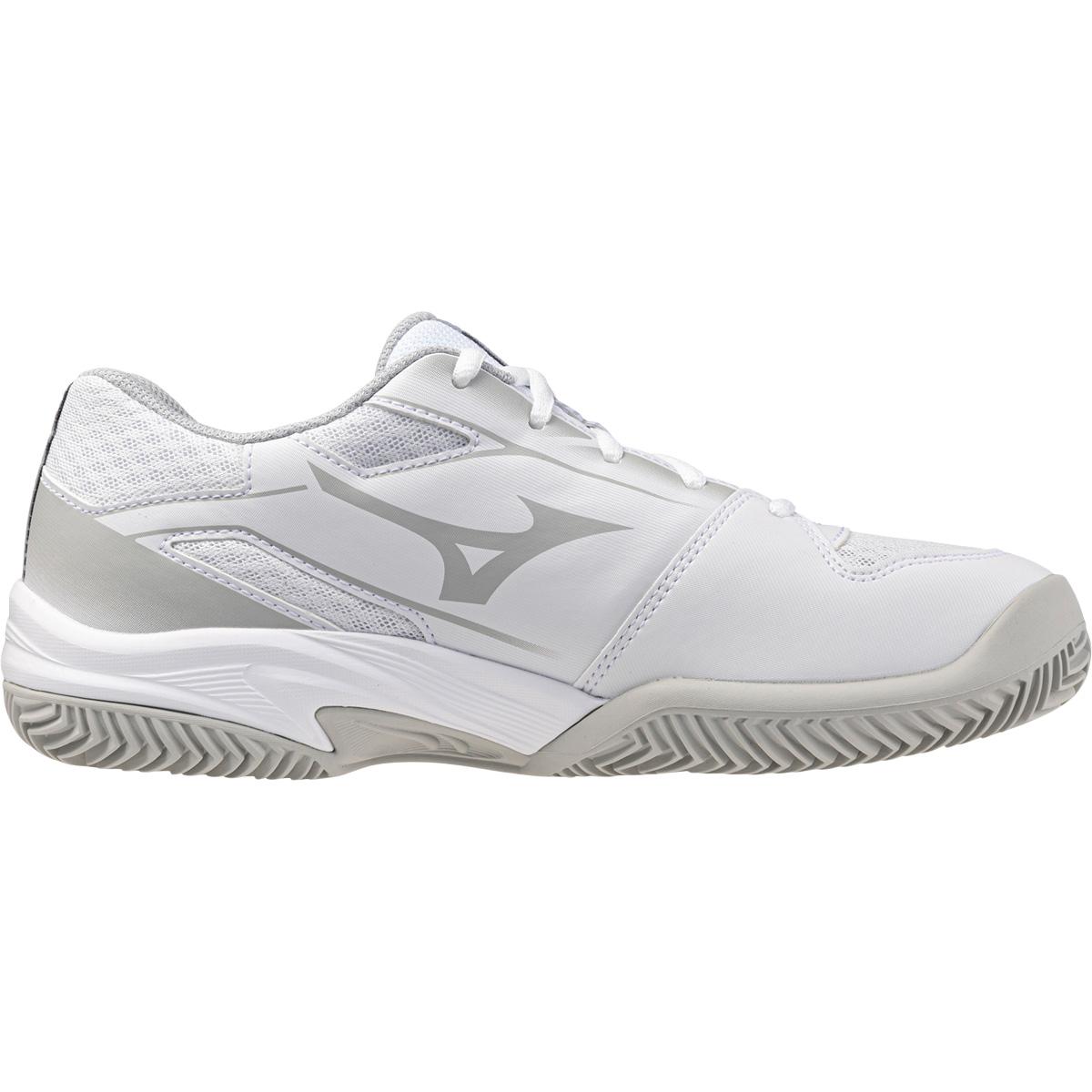 Mizuno Break Shot 5 CC Tennissko Dame White/Grey