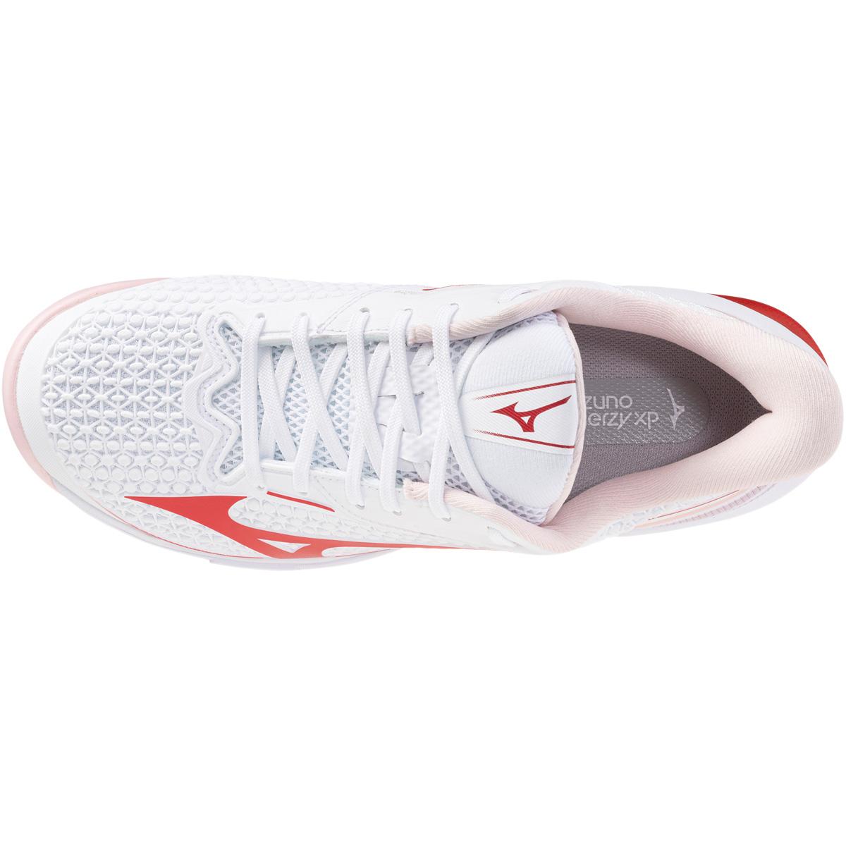 Mizuno Wave Exceed Tour 7 CC Tennissko Dame White/Red