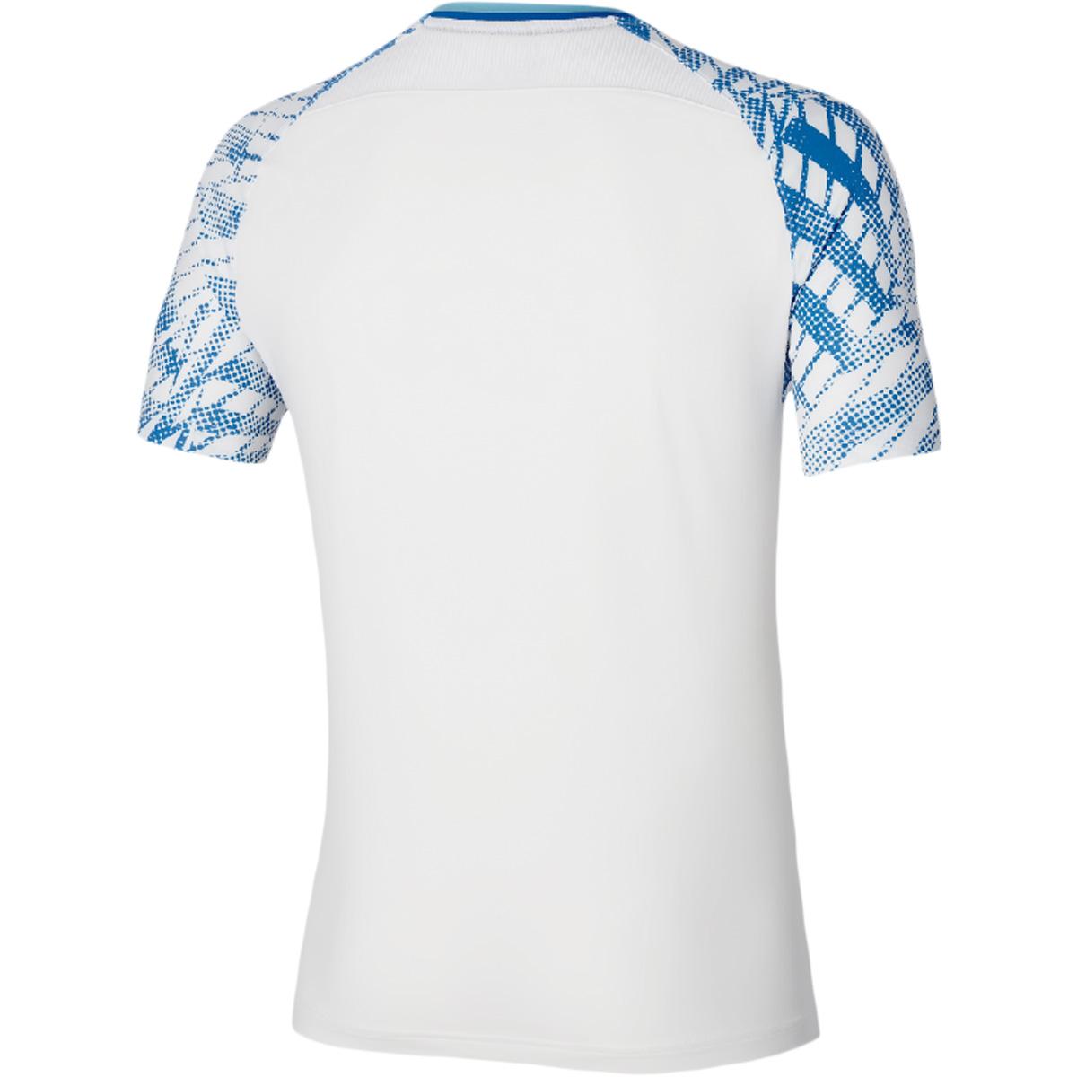 Mizuno Mugen Shadow Tennis T-skjorte Herre white/silver cloud/sunstruck