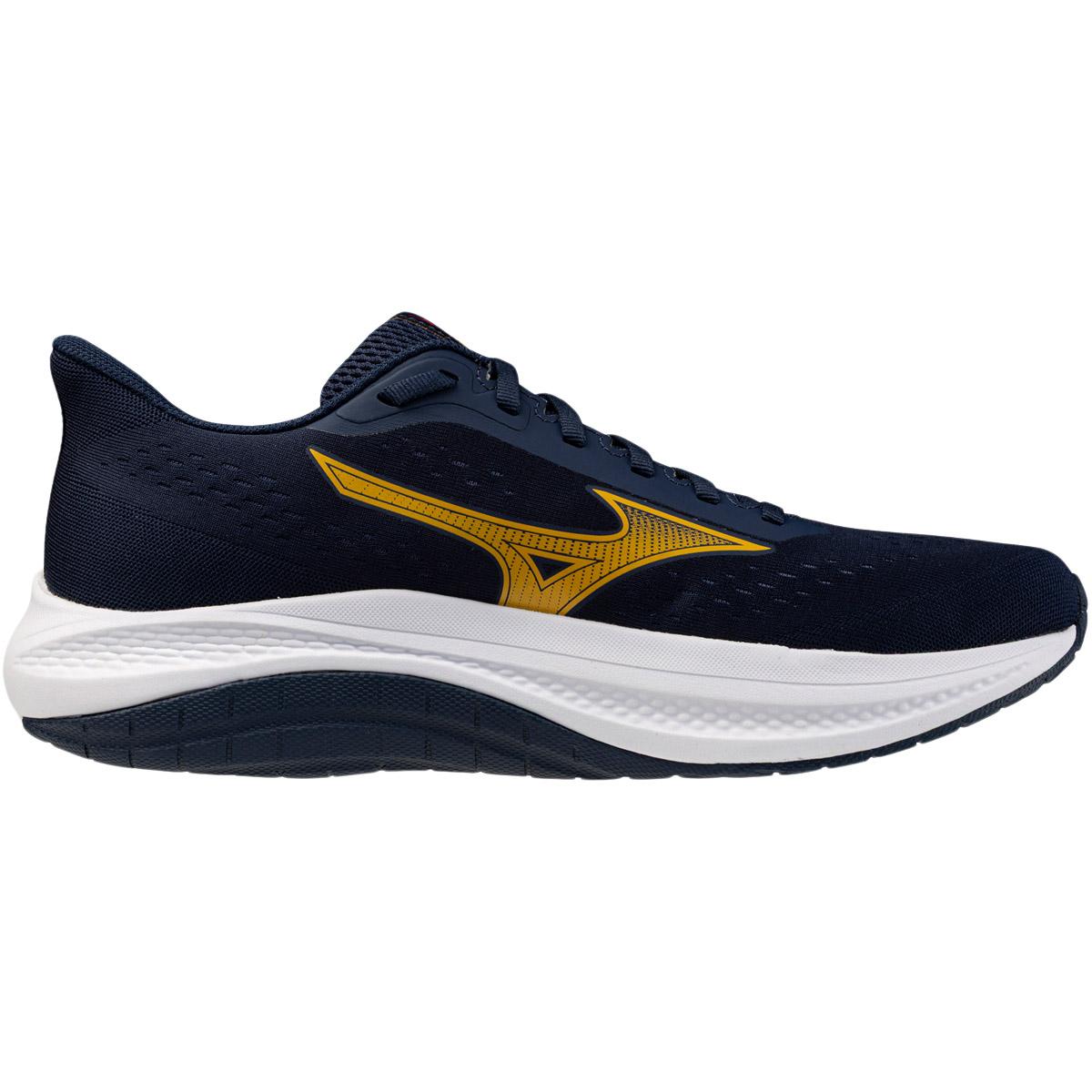 Mizuno Fortrush Løbesko Herre Dress Blues/Artisan's Gold/Tom
