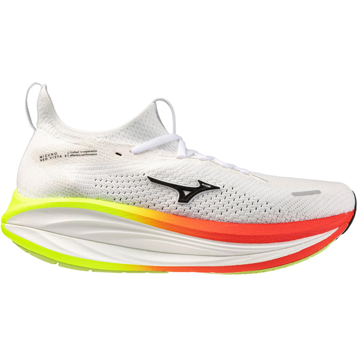 Mizuno Neo Vista 3 Løbesko Herre White/Black/Orange.com