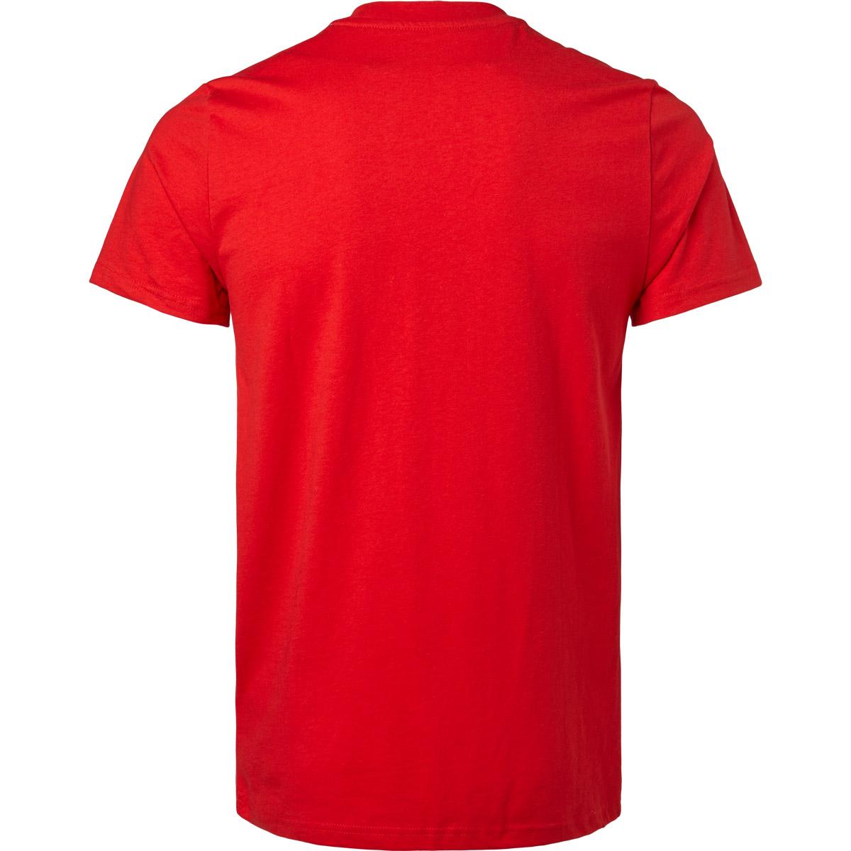 Mizuno Logo T-shirt Herre Fiery Red