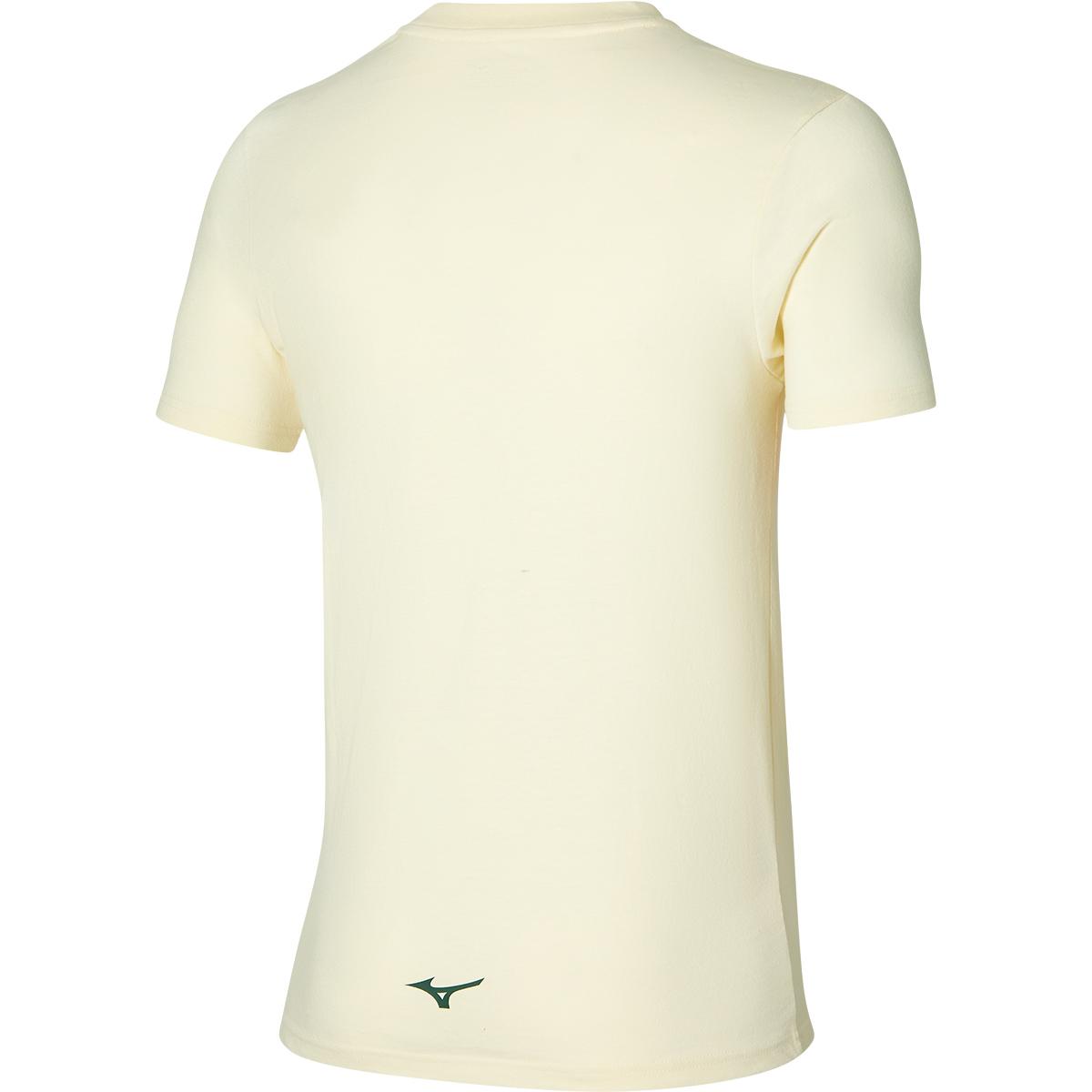 Mizuno Athletics T-shirt Herre Papyrus