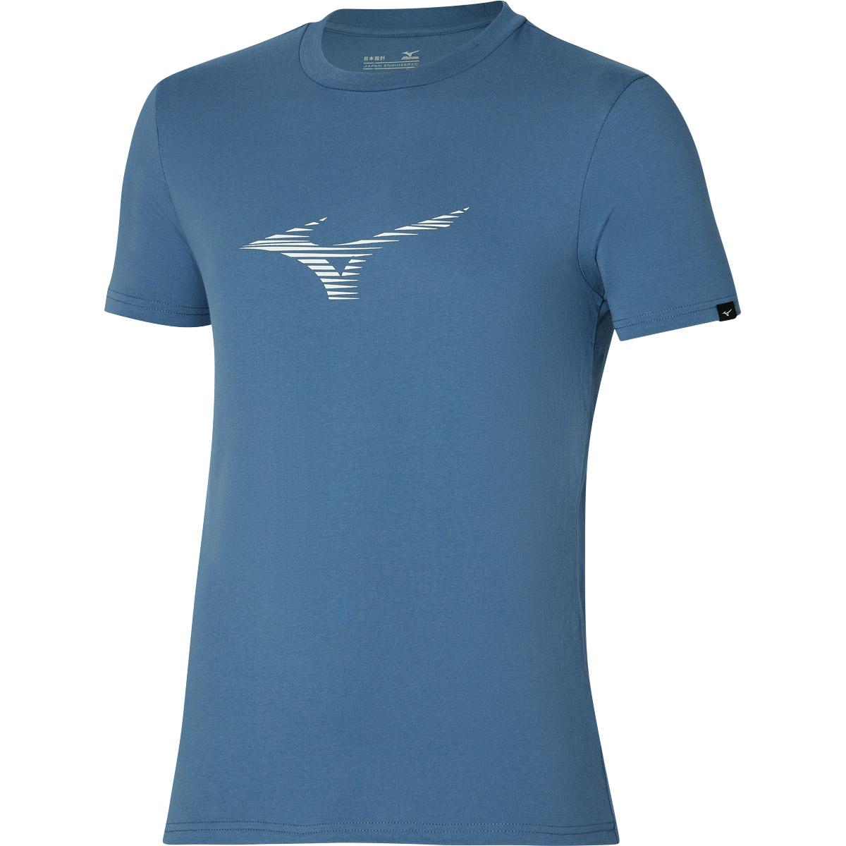 Mizuno Athletics T-shirt Herre China Blue