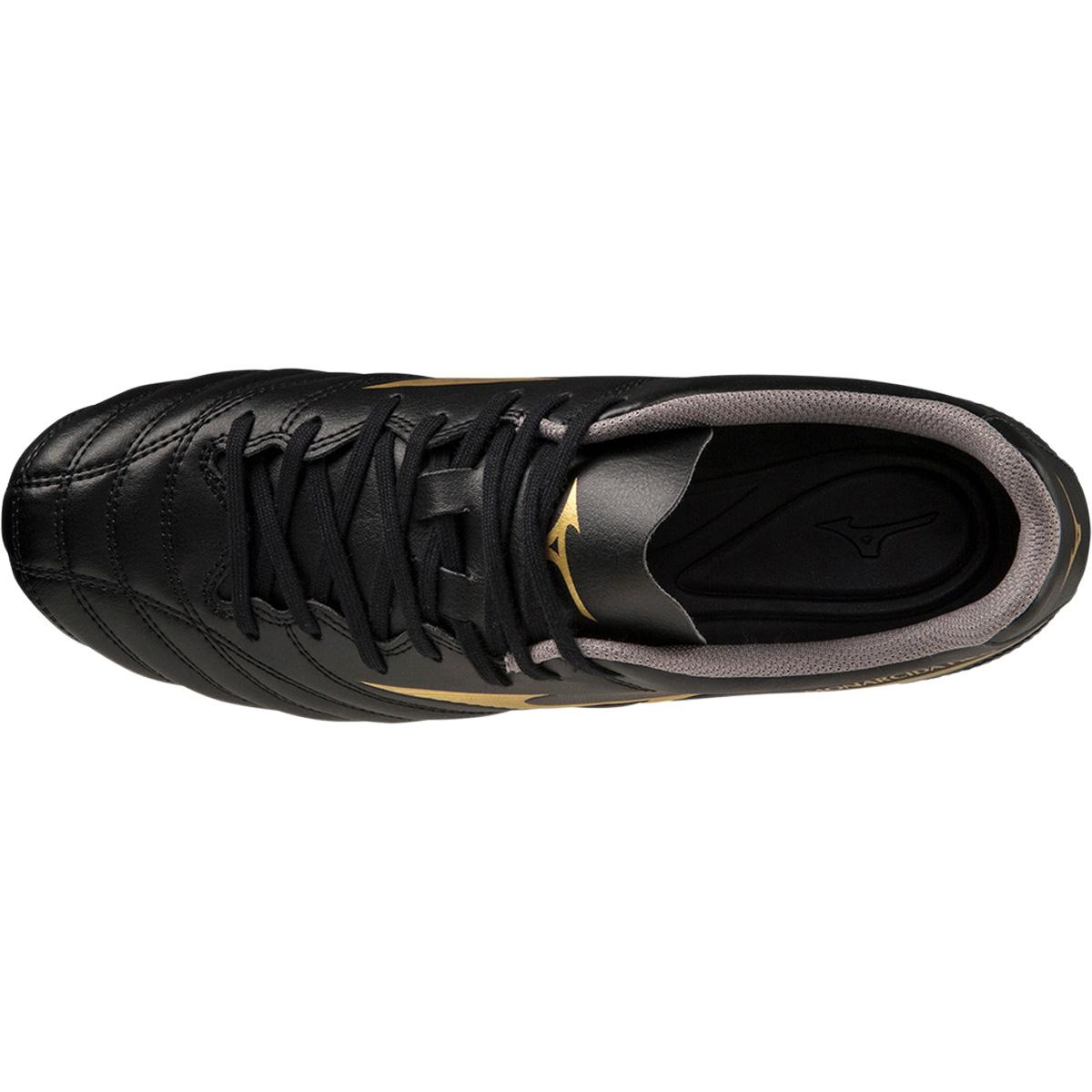 Mizuno Monarcida Neo II FG Fodboldstøvler Black/Gold/Dark Shadow