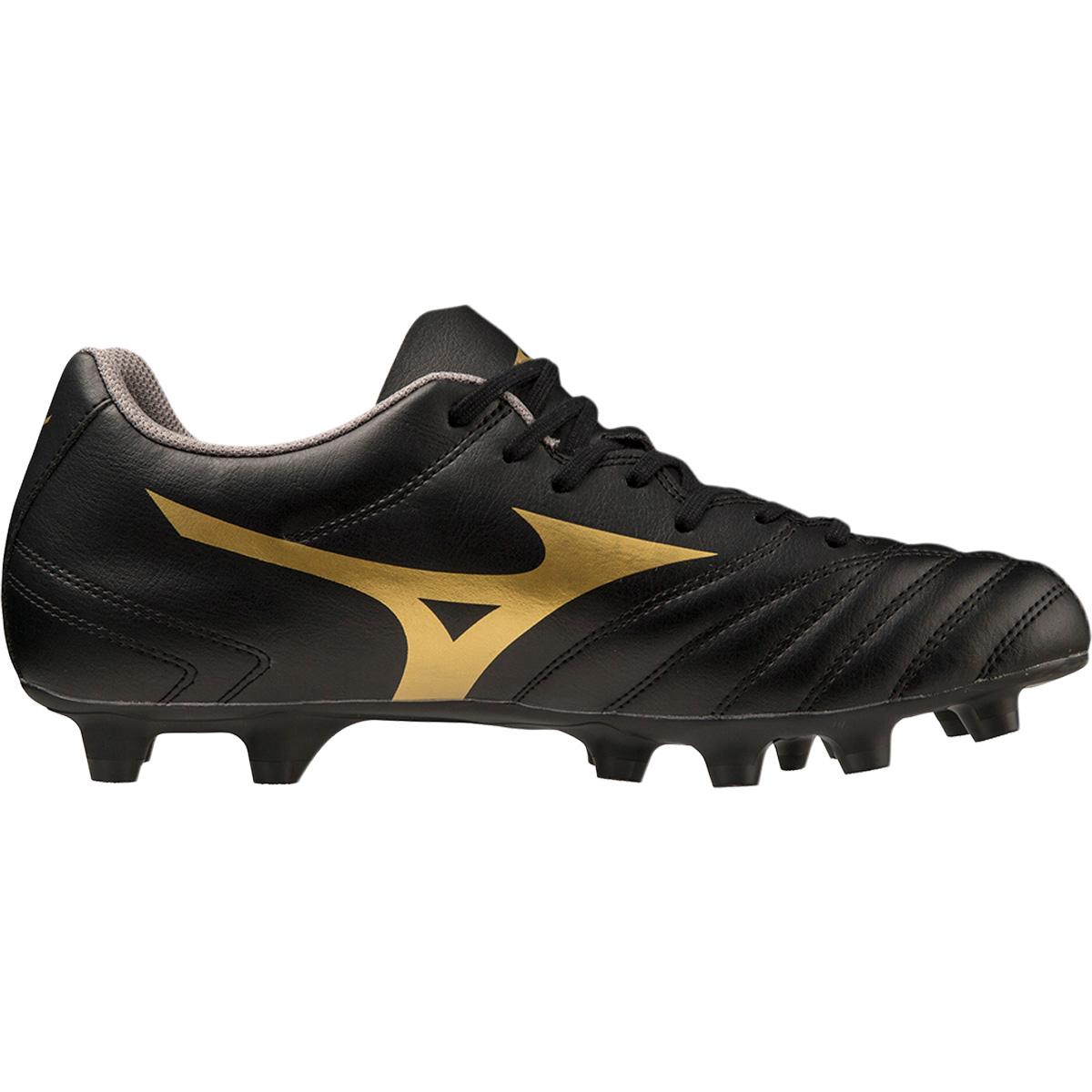 Mizuno Monarcida Neo II FG Fodboldstøvler Black/Gold/Dark Shadow