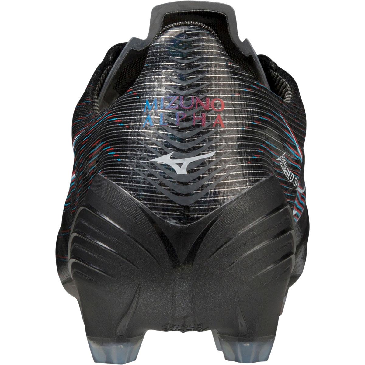 Mizuno Alpha Elite FG Fodboldstøvler Black/Ignition Red