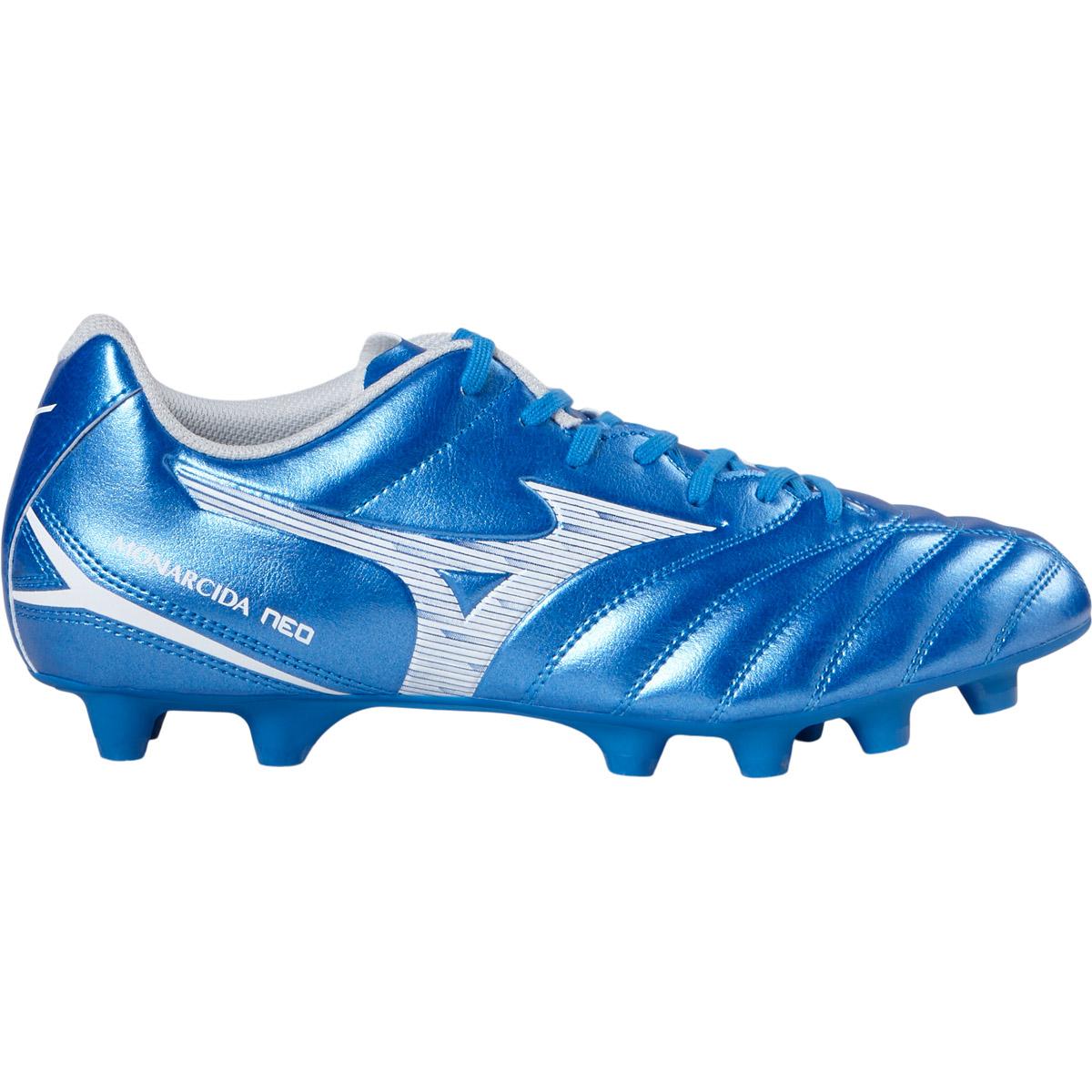 Mizuno Monarcida Neo III Select FG Fodboldstøvler BrunBlue/MazBlue/Turquoi