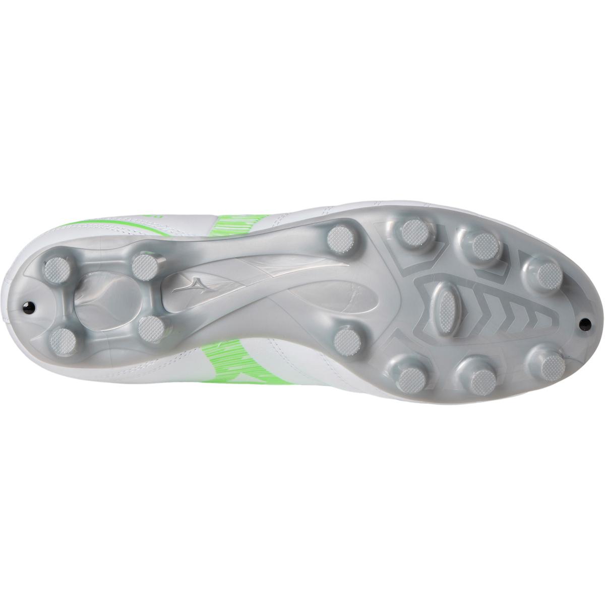 Mizuno Monarcida Neo III Select FG Fodboldstøvler White/Neon Green