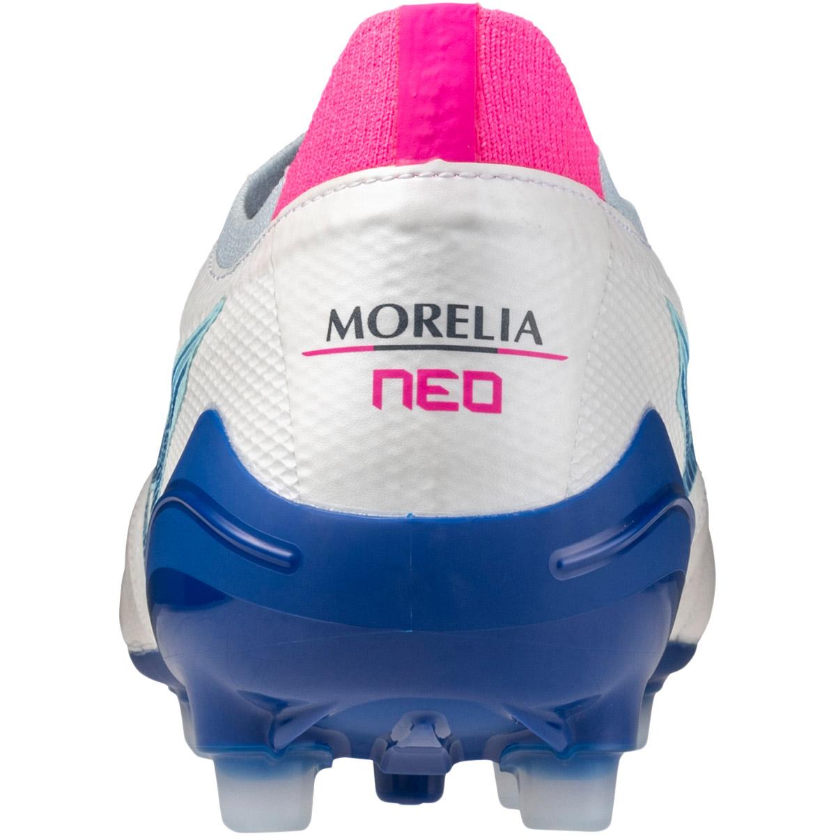 Mizuno Morelia Neo IV Elite AG Fodboldstøvler White/Blue