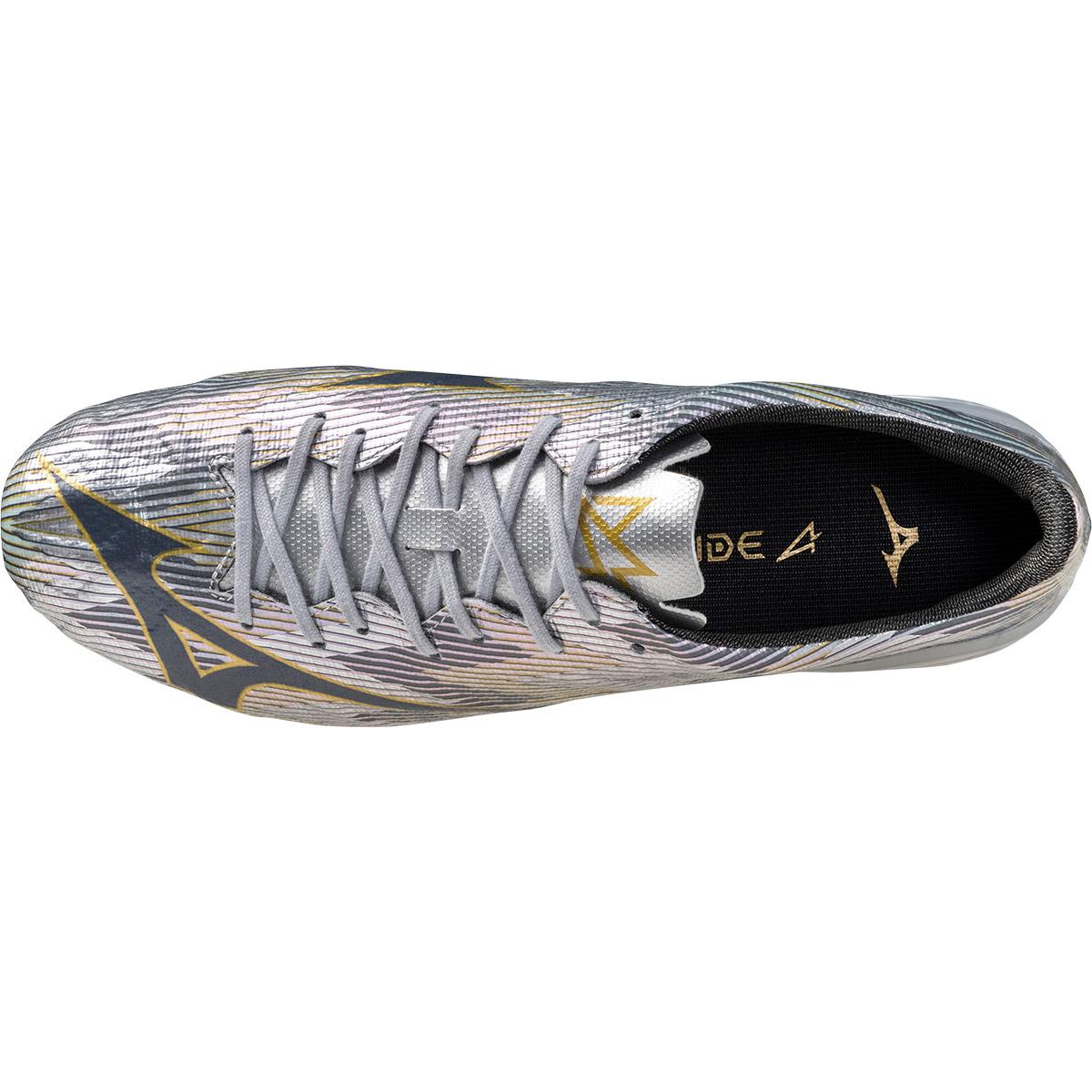 Mizuno Alpha Pro II FG Fodboldstøvler Galaxy Silver/8605 C/Gold