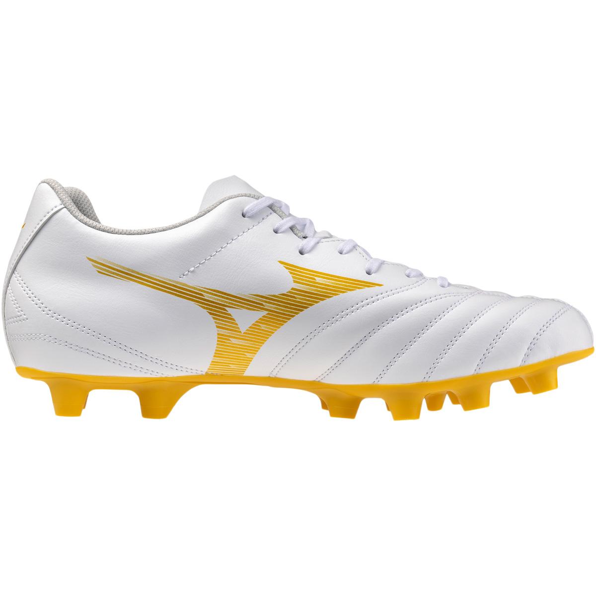 Mizuno Monarcida Neo III Select FG Fodboldstøvler White/Gold