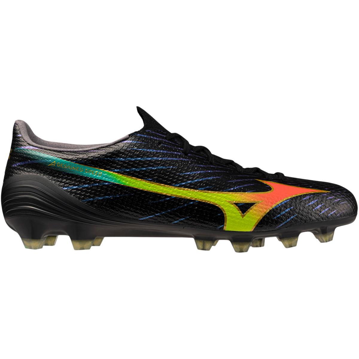 Mizuno Alpha Elite III FG Fodboldstøvler Black/Lava Orange/Evening Prim