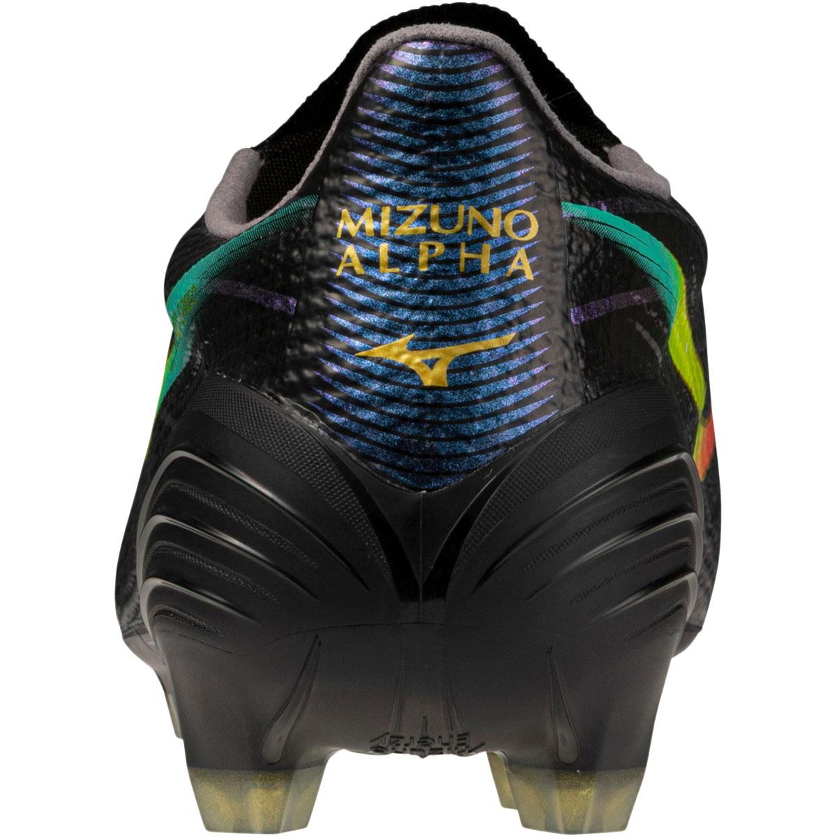 Mizuno Alpha Elite III FG Fodboldstøvler Black/Lava Orange/Evening Prim