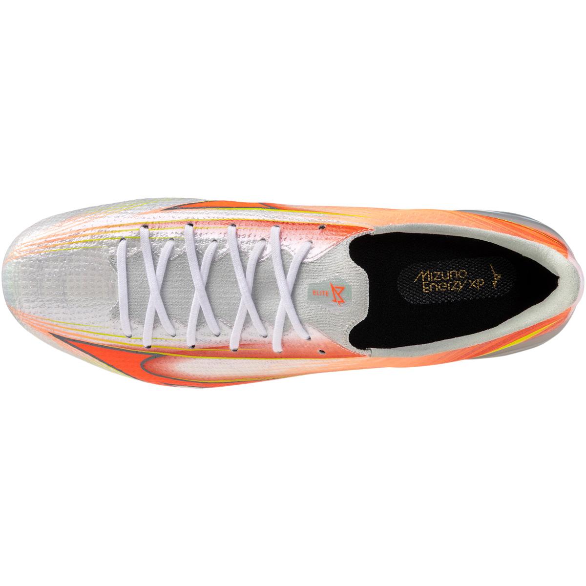 Mizuno Alpha Elite III FG Fodboldstøvler White/Lava Orange/Evening Prim