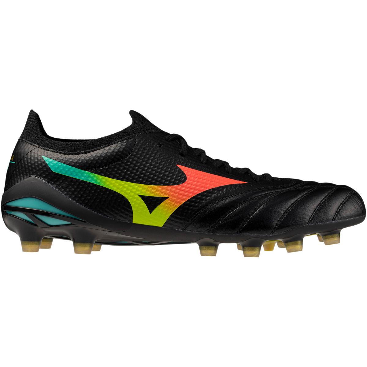 Mizuno Morelia Neo V Pro FG Fodboldstøvler Black/Lava Orange/Arcadia
