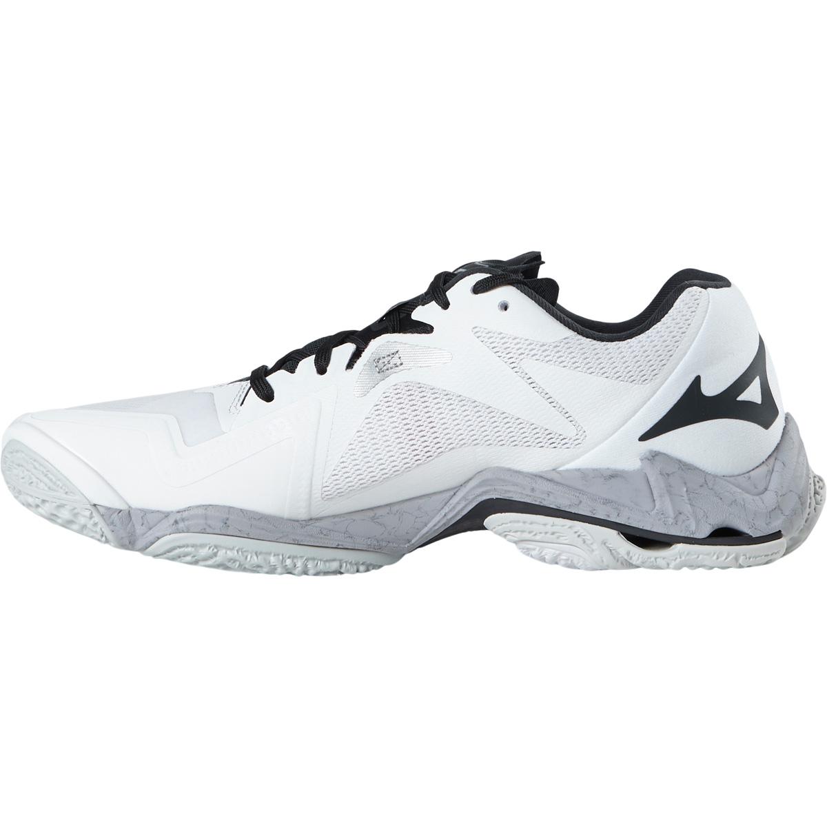 Mizuno Wave Lightning Z8 Håndballsko Herre White/Salsa/Black