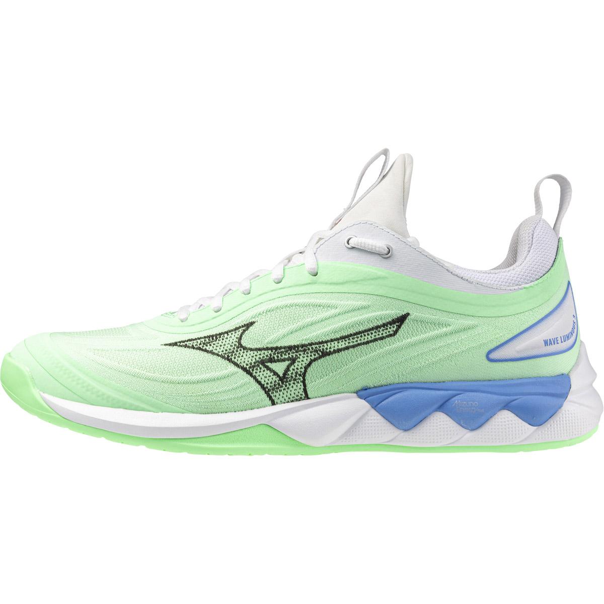 Mizuno Wave Luminous 3 Håndballsko Herre Neo Mint/Black/Frontier Blue