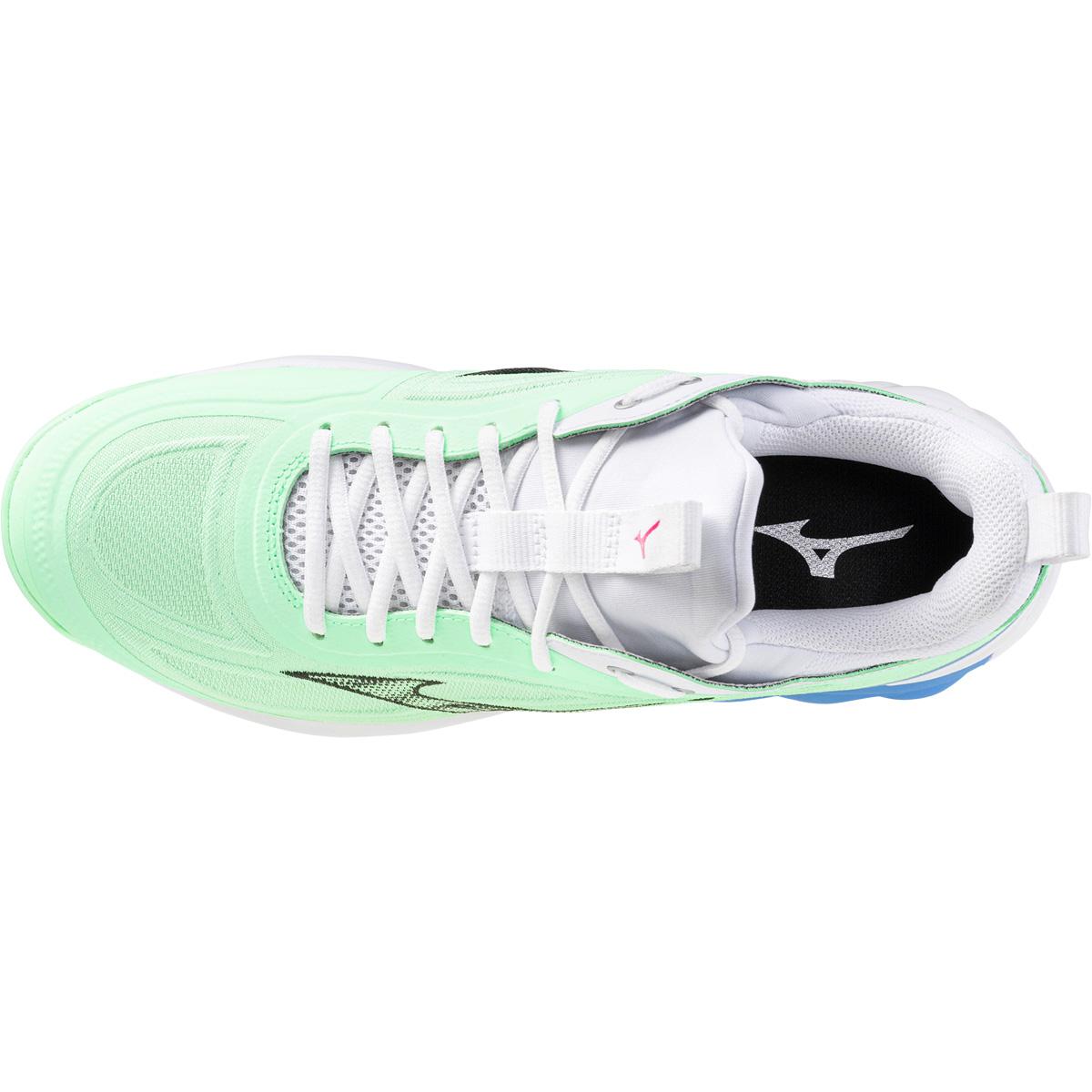 Mizuno Wave Luminous 3 Håndballsko Herre Neo Mint/Black/Frontier Blue