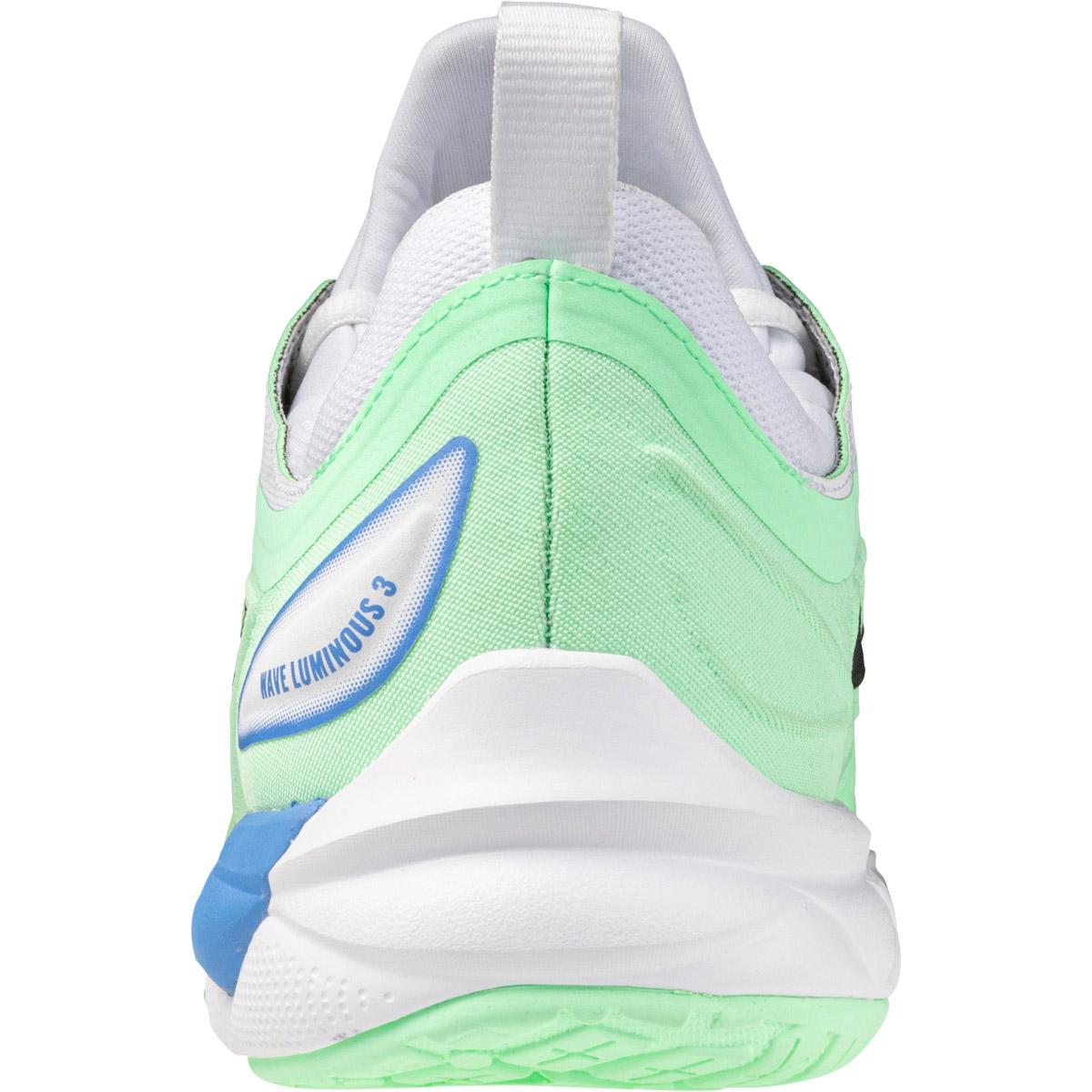 Mizuno Wave Luminous 3 Håndballsko Herre Neo Mint/Black/Frontier Blue