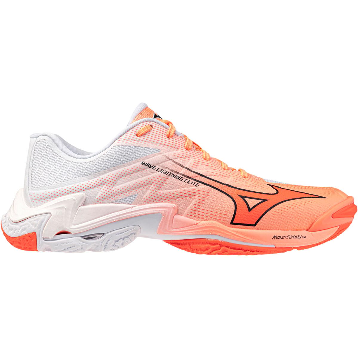 Mizuno Wave Lightning Elite Håndboldsko Unisex Flamingo Coral/Lava Orange/Whi