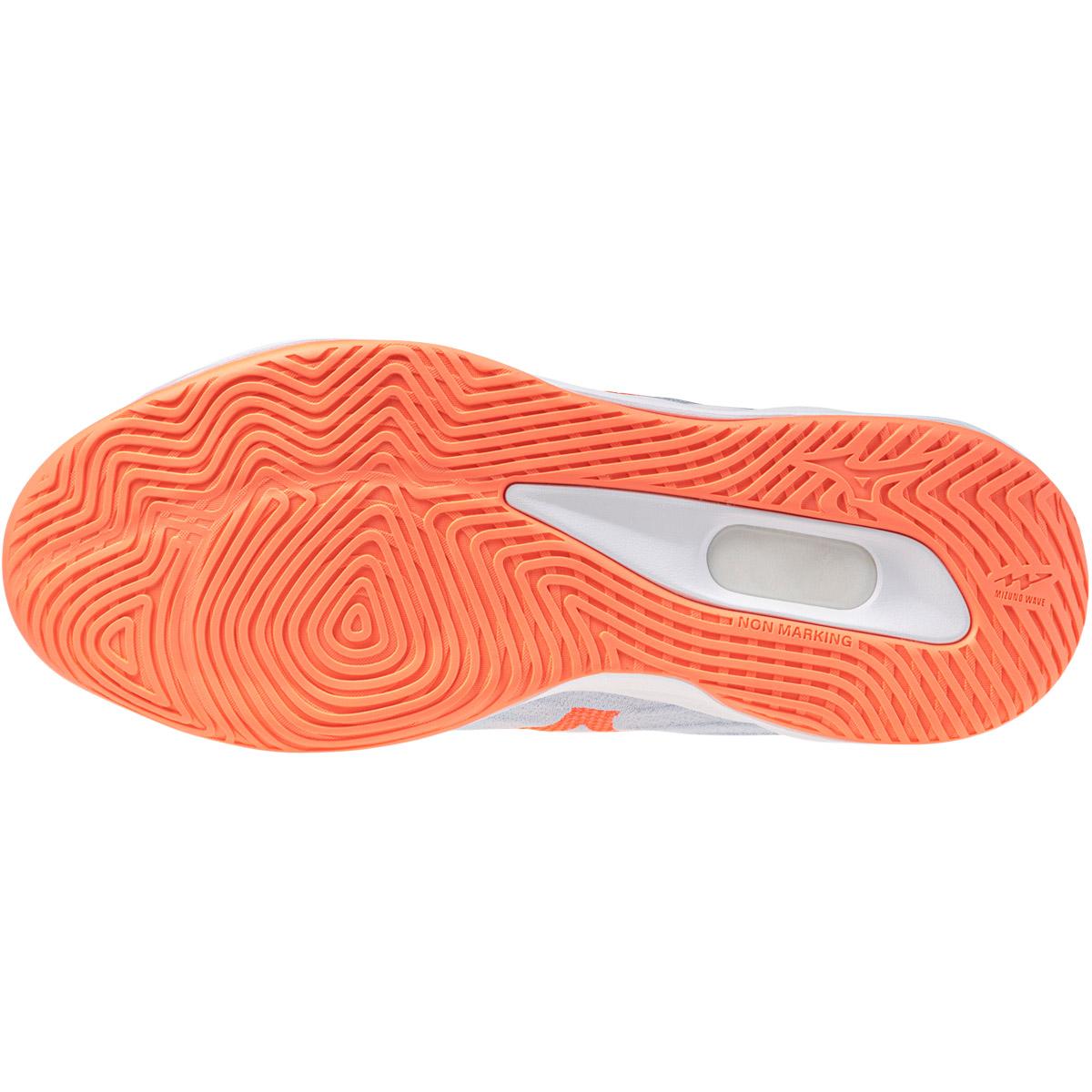 Mizuno Wave Luminous Elite Håndboldsko Dame Blue Finch/Lava Orange/Flaming