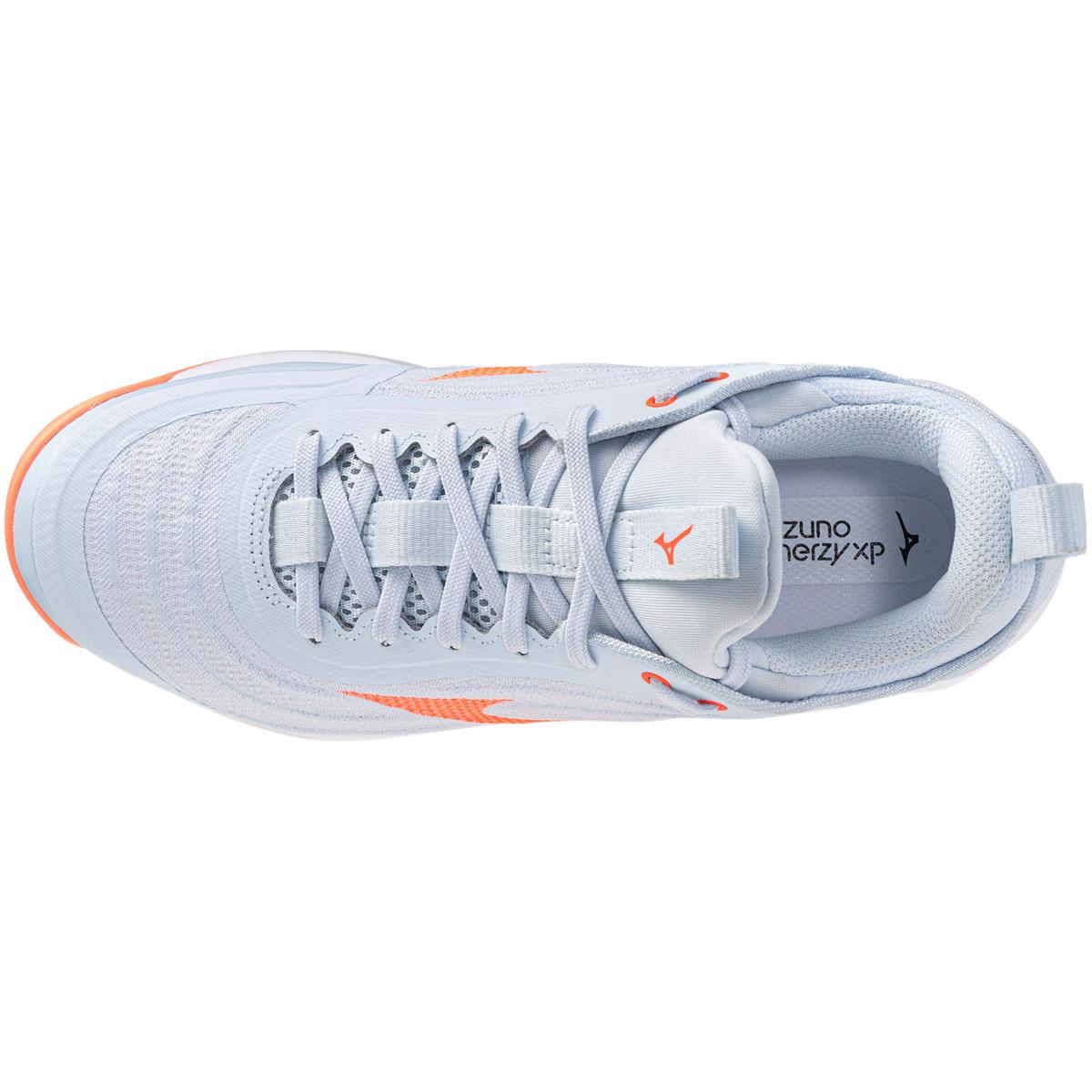 Mizuno Wave Luminous Elite Håndboldsko Dame Blue Finch/Lava Orange/Flaming