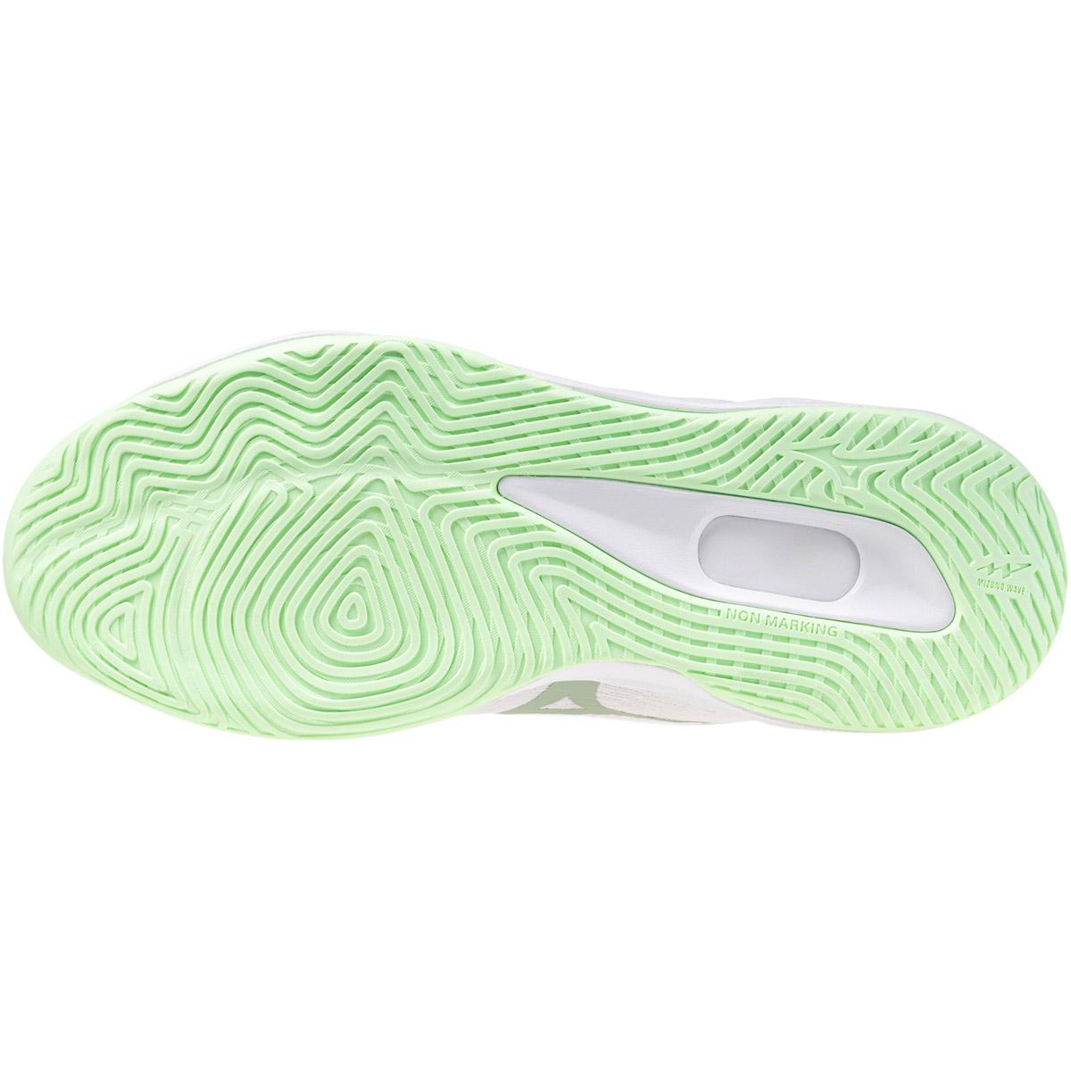 Mizuno Wave Luminous Pro Håndboldsko Dame White/Aqua Gray/Ambrosia
